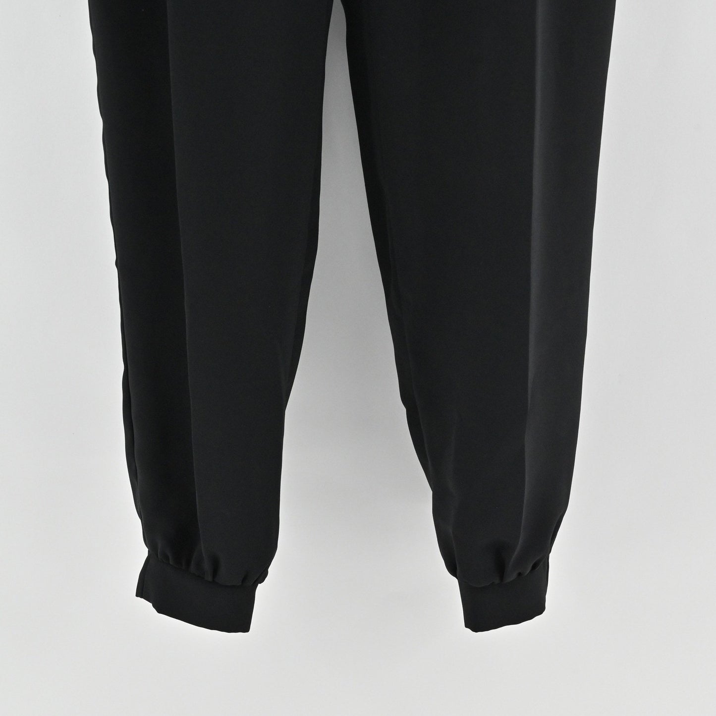 LK Bennett Womens Black Jogger Style Dress Pants Size 8 Tie Waist Quiet Luxury