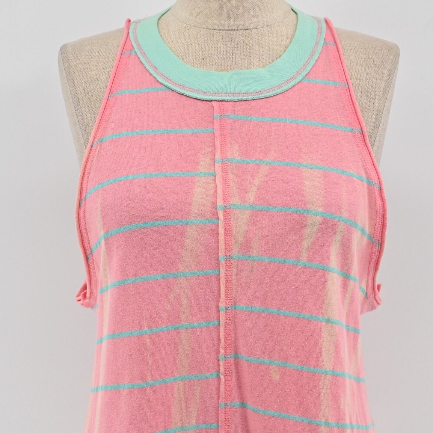 FREE PEOPLE MOVEMENT Top Womens Size Small Striped Making Waves Tank Activewear