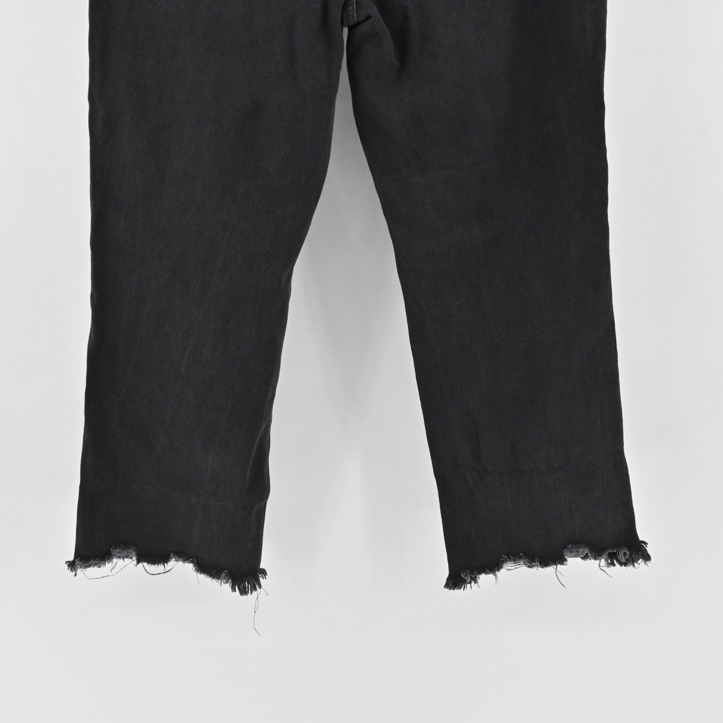 Free People Womens Maggie Mid Rise Straight Leg Jeans Size 30 Black We The Free