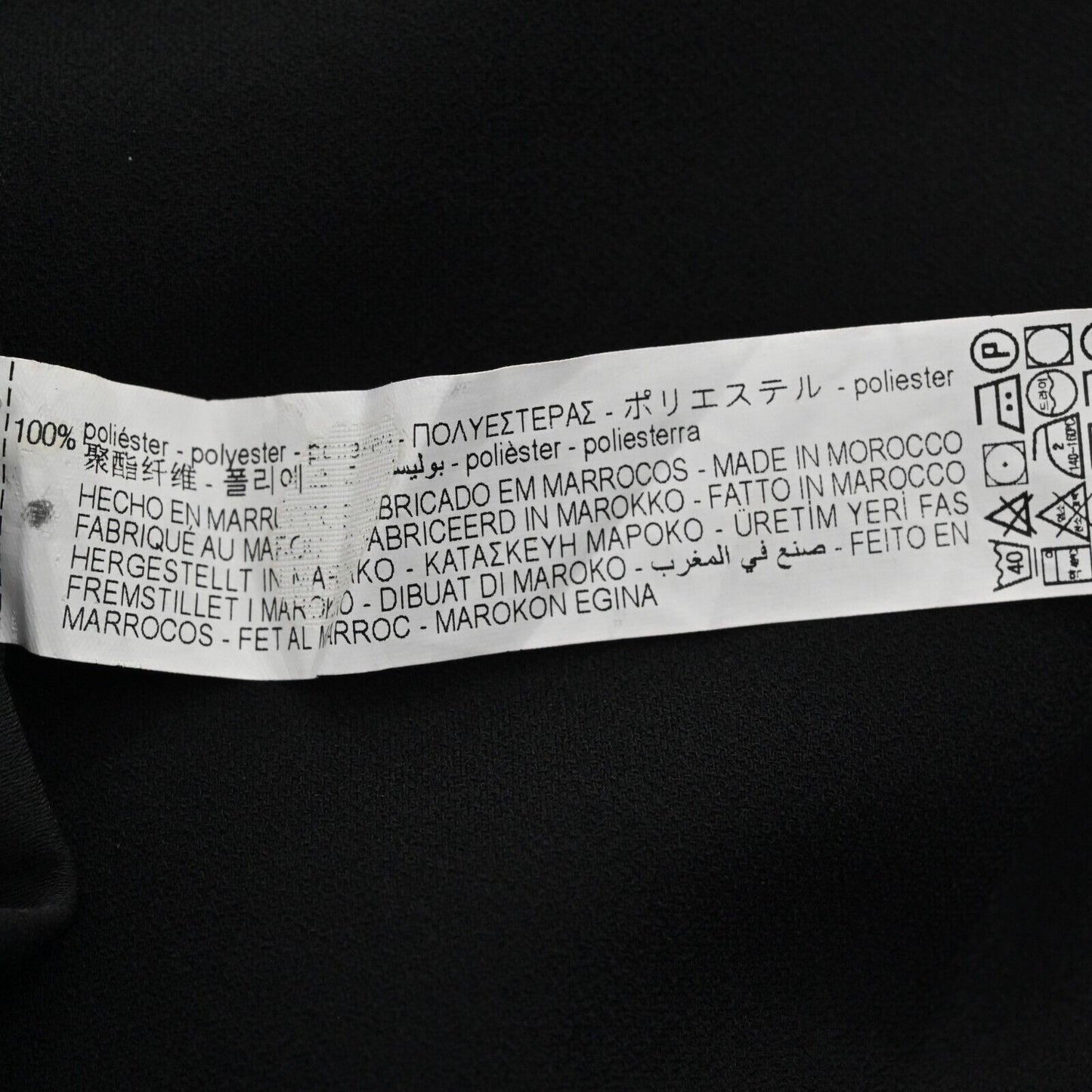 ZARA Pants Womens Size XS Black Wide Leg Flowing Pleated High Waisted Cropped