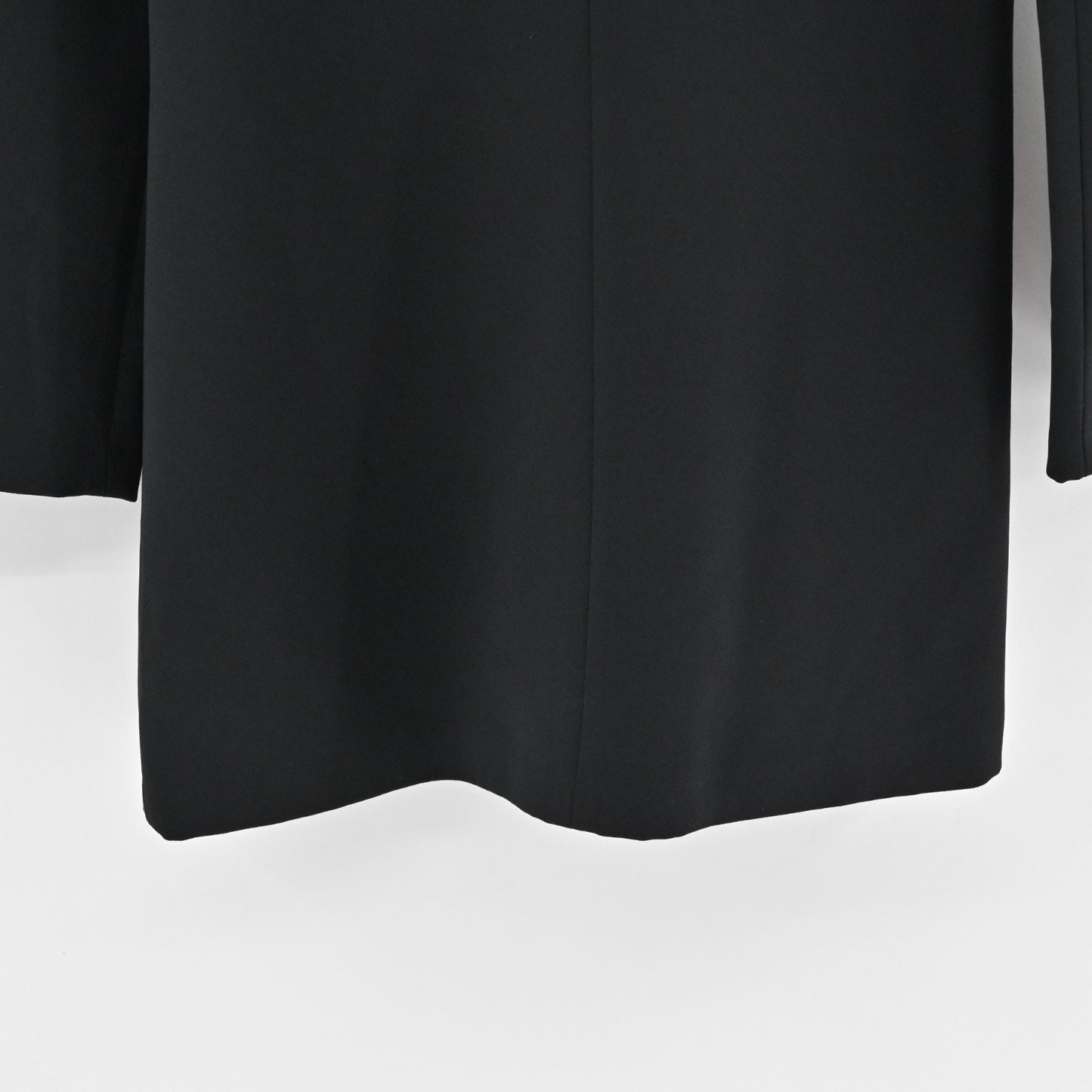 ZARA Studded Dress Size M Black Long Sleeve Shoulder Detail Mini Elevated Chic