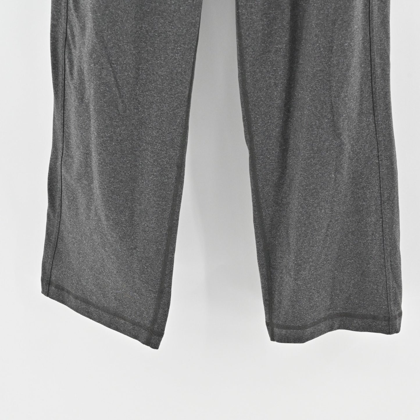 LULULEMON Pants Mens Size M Kung Fu Wide Leg Heathered Black Pull On Sweatpant