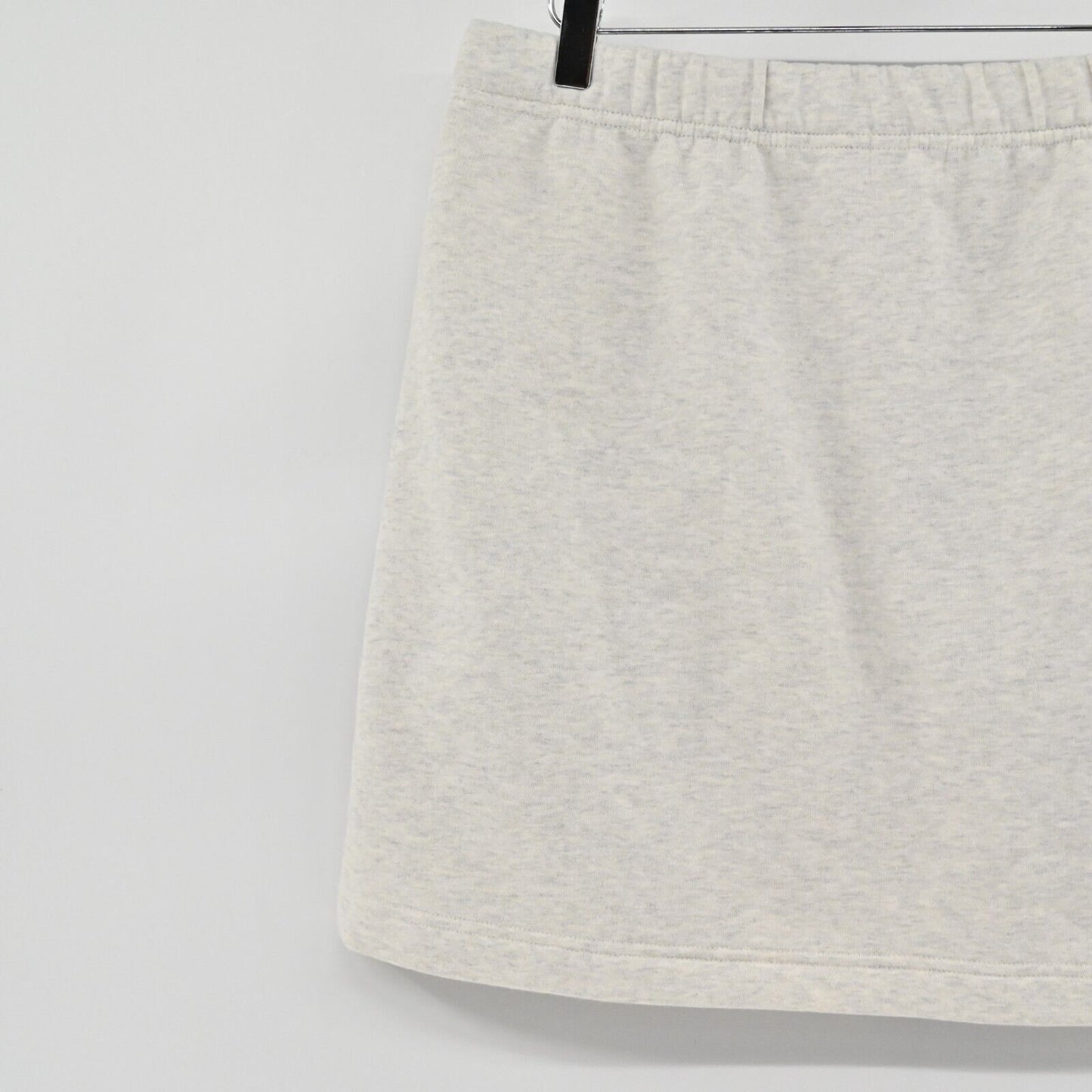 ARITZIA Skirt Womens Size L Wilfred Free SweatFleece Mini Drawstring Fleece Gray