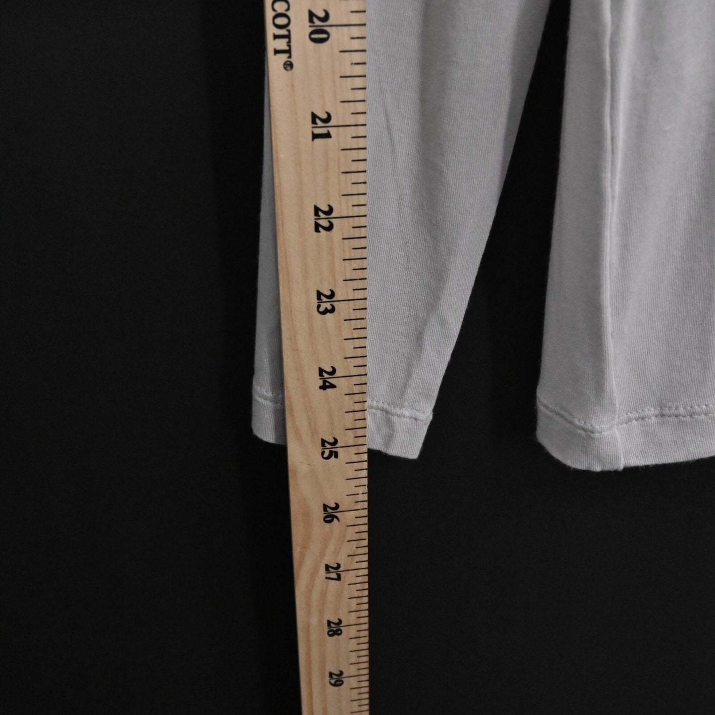 LES COPAINS Top Womens Size 48 Light Gray Stretch Long Sleeve Turtleneck Romamia