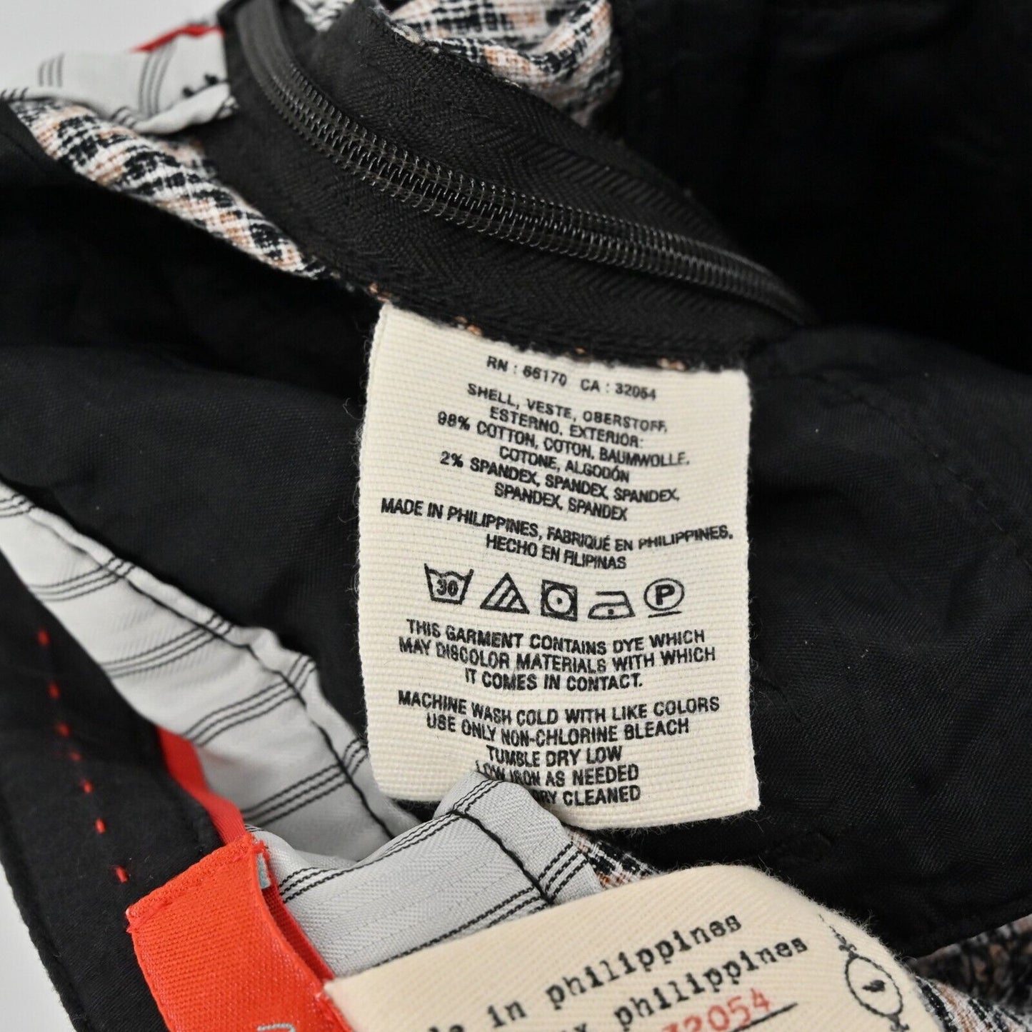 ANTHROPOLOGIE Pants Womens Size 4 Cartonnier Charlie Ankle Brown Black Print