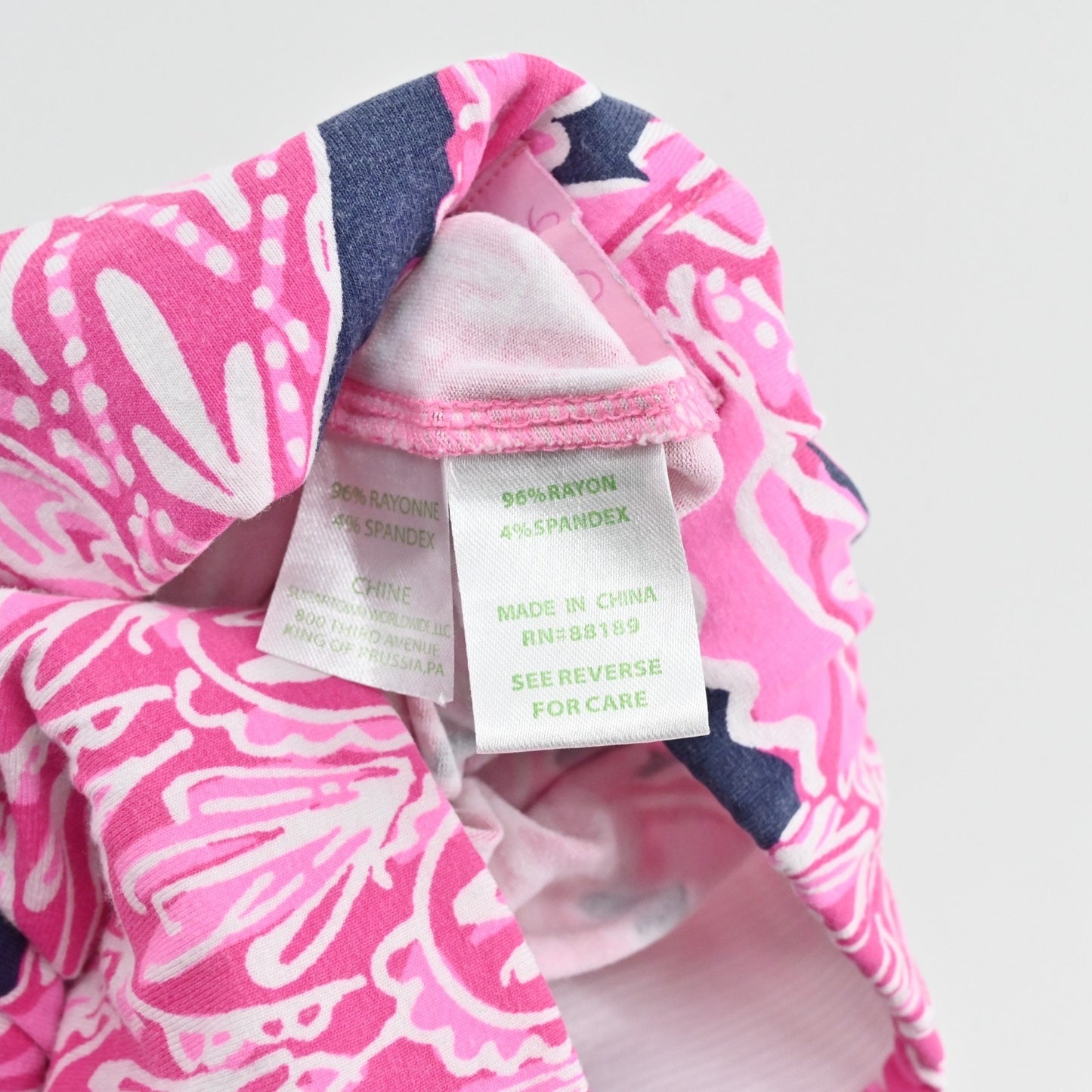 Lilly Pulitzer Womens Georgia May Pants Size XL Coco Safari Pink Navy Pineapple