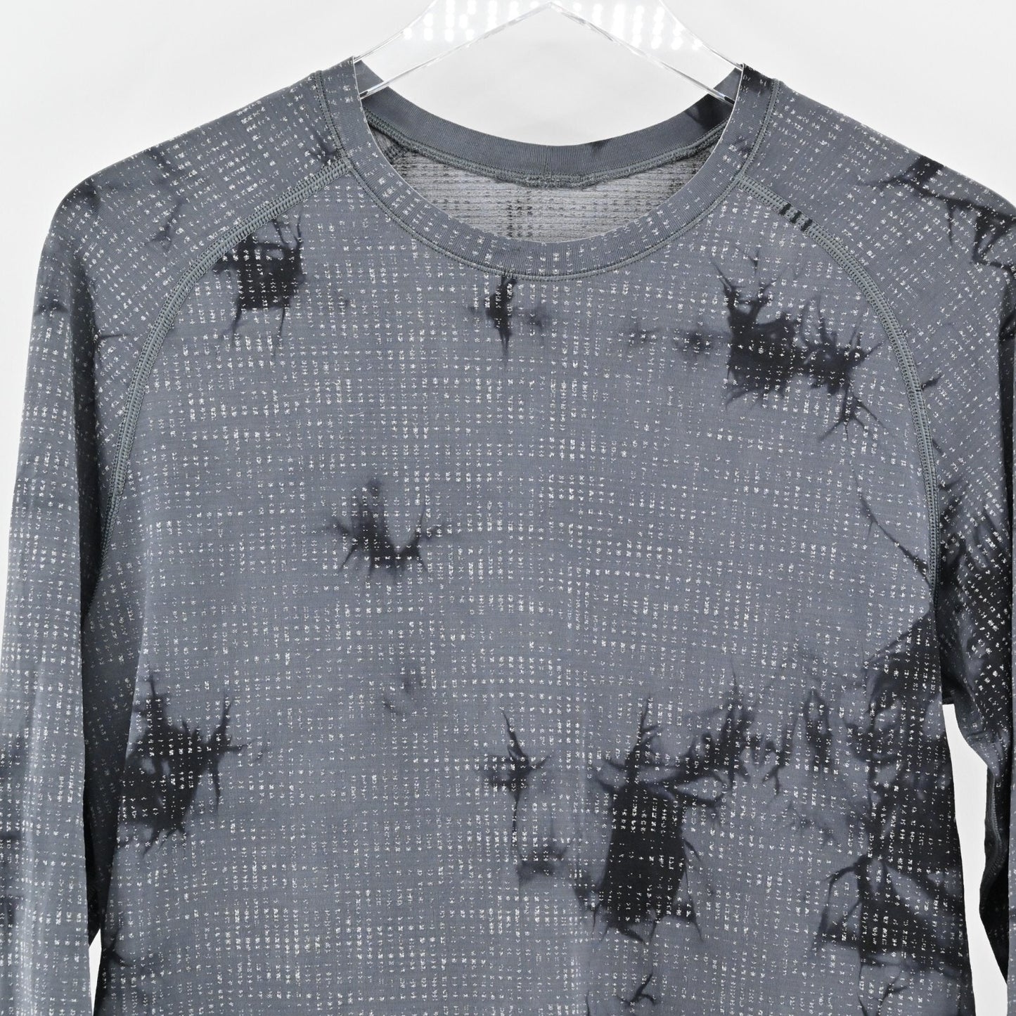 LULULEMON Shirt Mens Size S Metal Vent Tech Long Sleeve Shirt Tie Dye Athletic