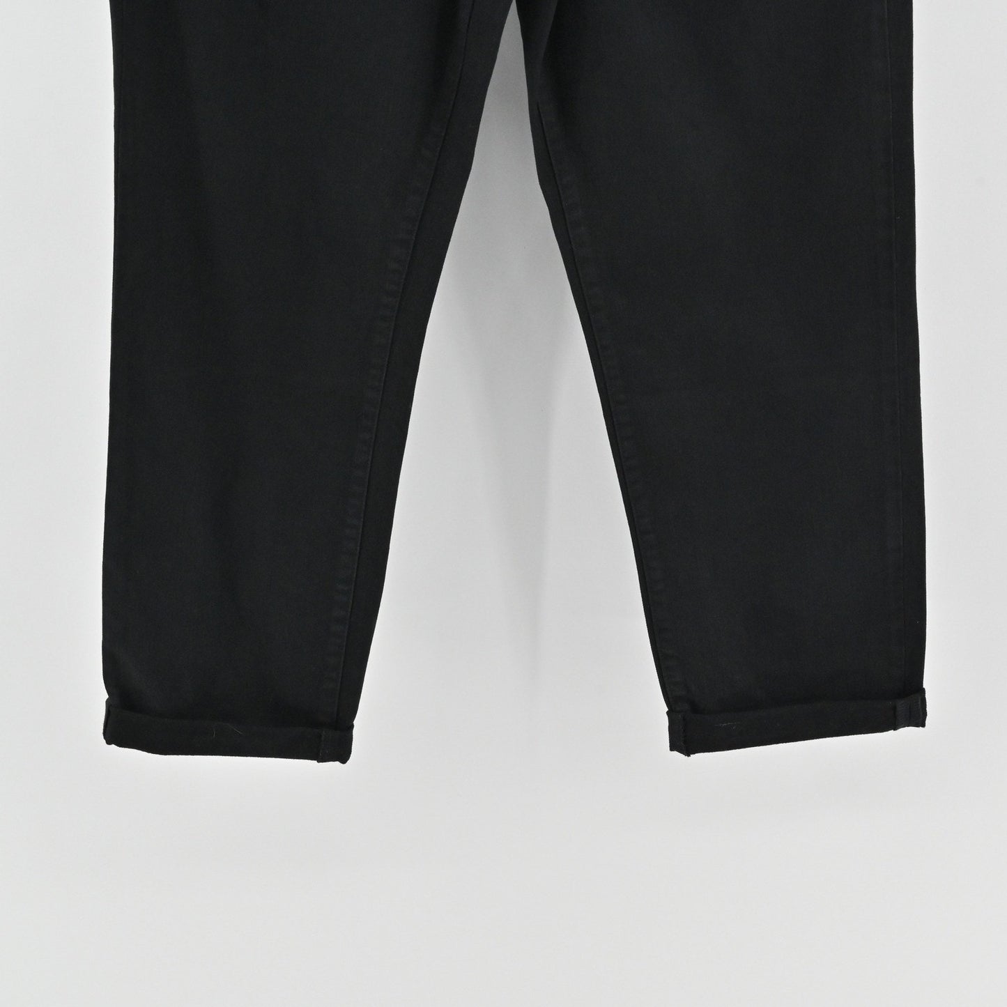 Soft Surroundings Womens Pull On Crop Pants Size M Black Stretch Casual