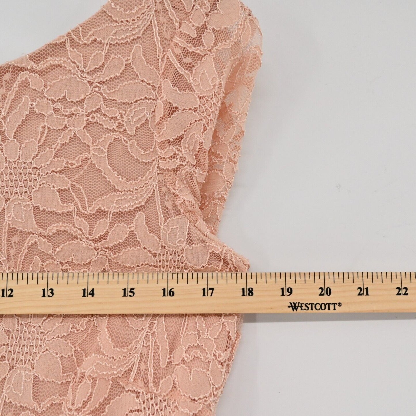 CALVIN KLEIN Dress Womens Size 8 Blush Pink Lace Sheath Special Occasion Office