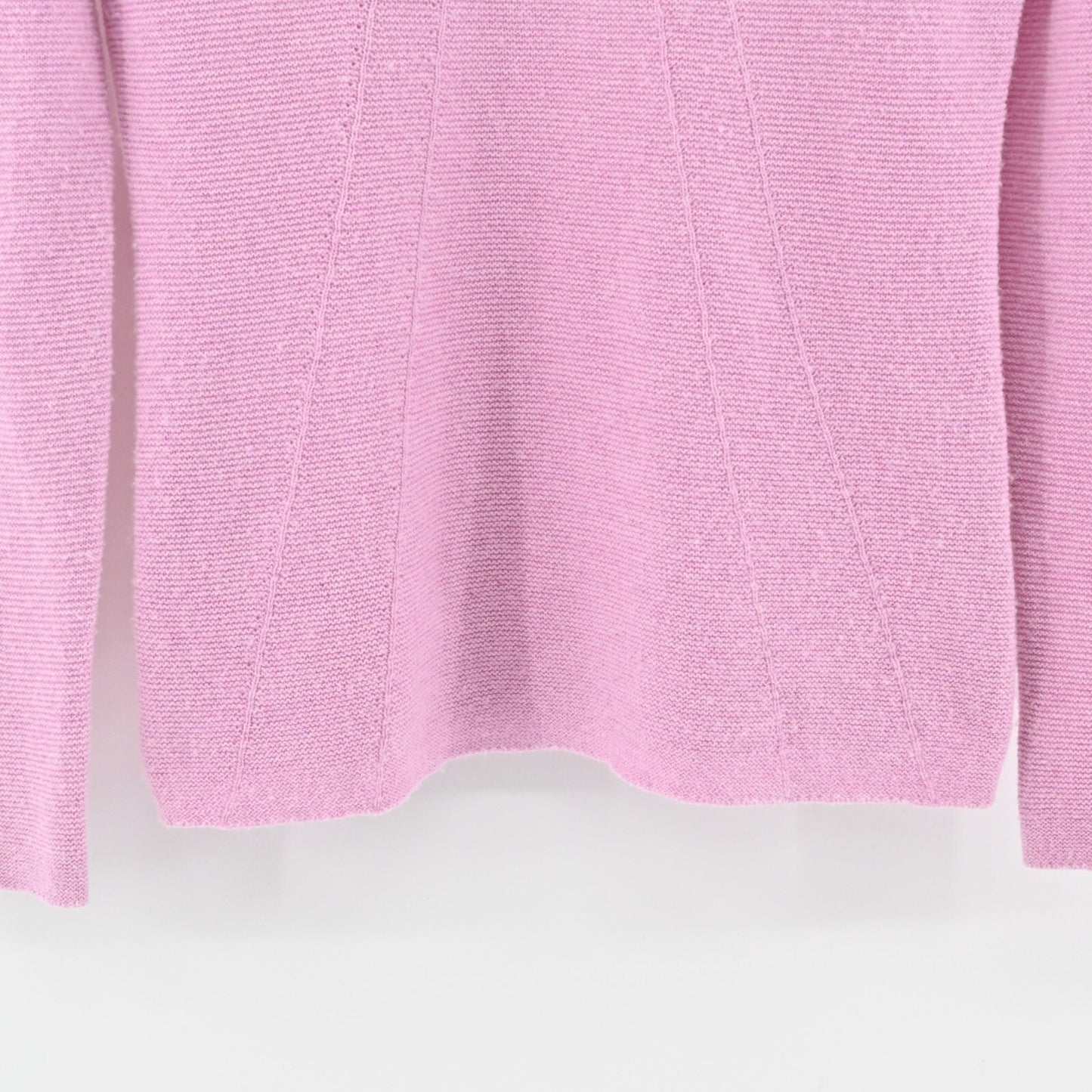 KINROSS Cashmere Sweater Womens Size S Pink VNeck Knit Top Casual Preppy Chic