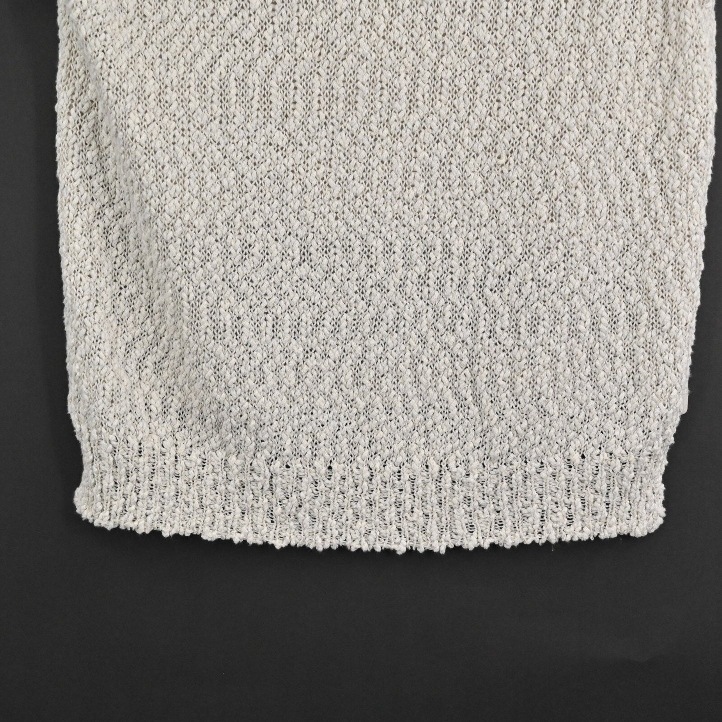 PHILLIP LIM Sweater Womens Size XS Linen Blend Knit Sleeveless Neutral Granola