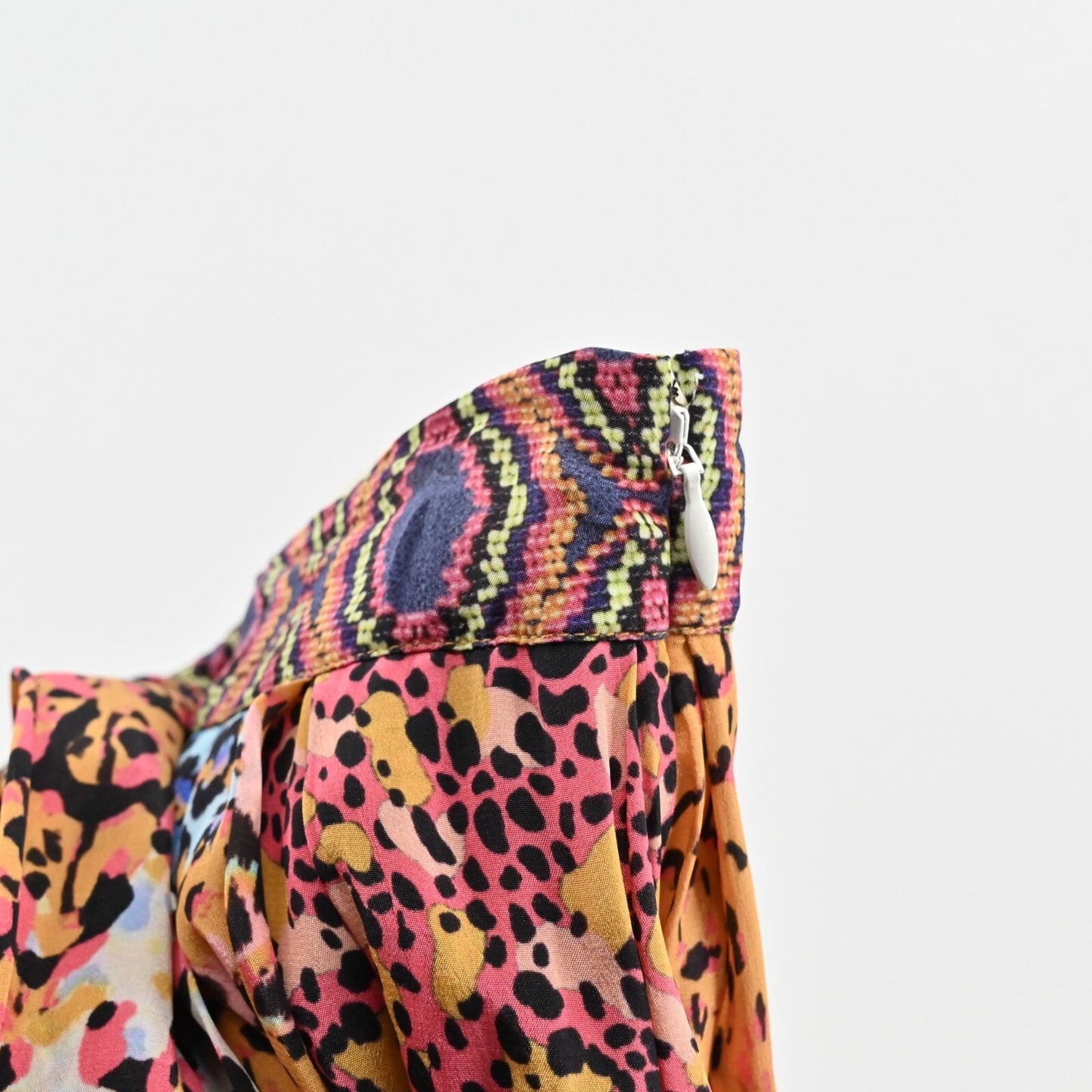 ANTHROPOLOGIE Panthera Maxi Skirt Size 0 Bhanuni by Jyoti Flowy Leopard Boho