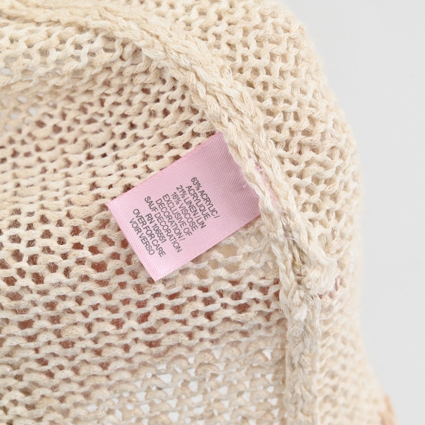 CALYPSO St Barth Cardigan Sweater Womens Size 0 Beige Knit Fringe Boho Festival