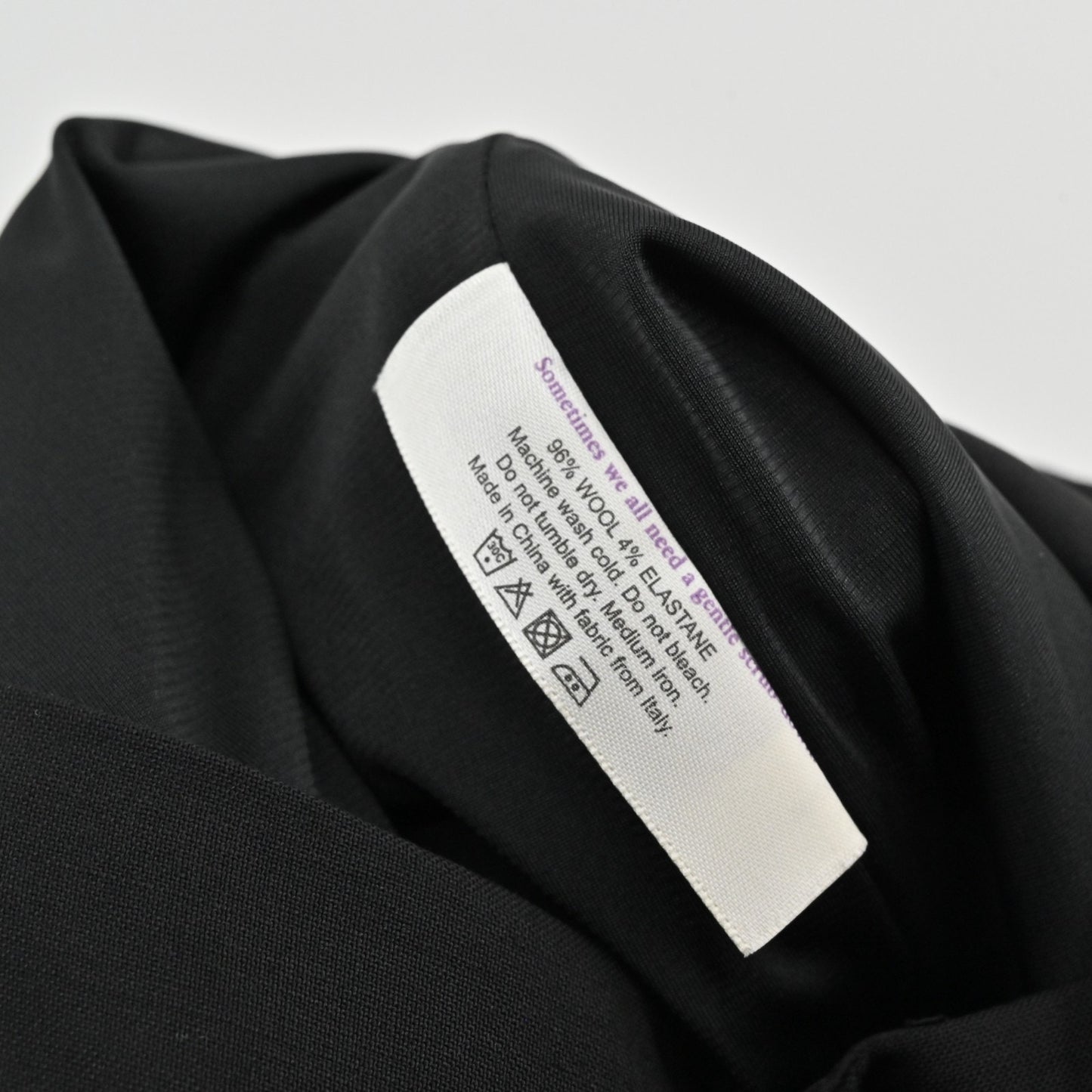 MM LaFleur Womens Wool Trouser Pants Size 4 Black Flare Office Workwear Career