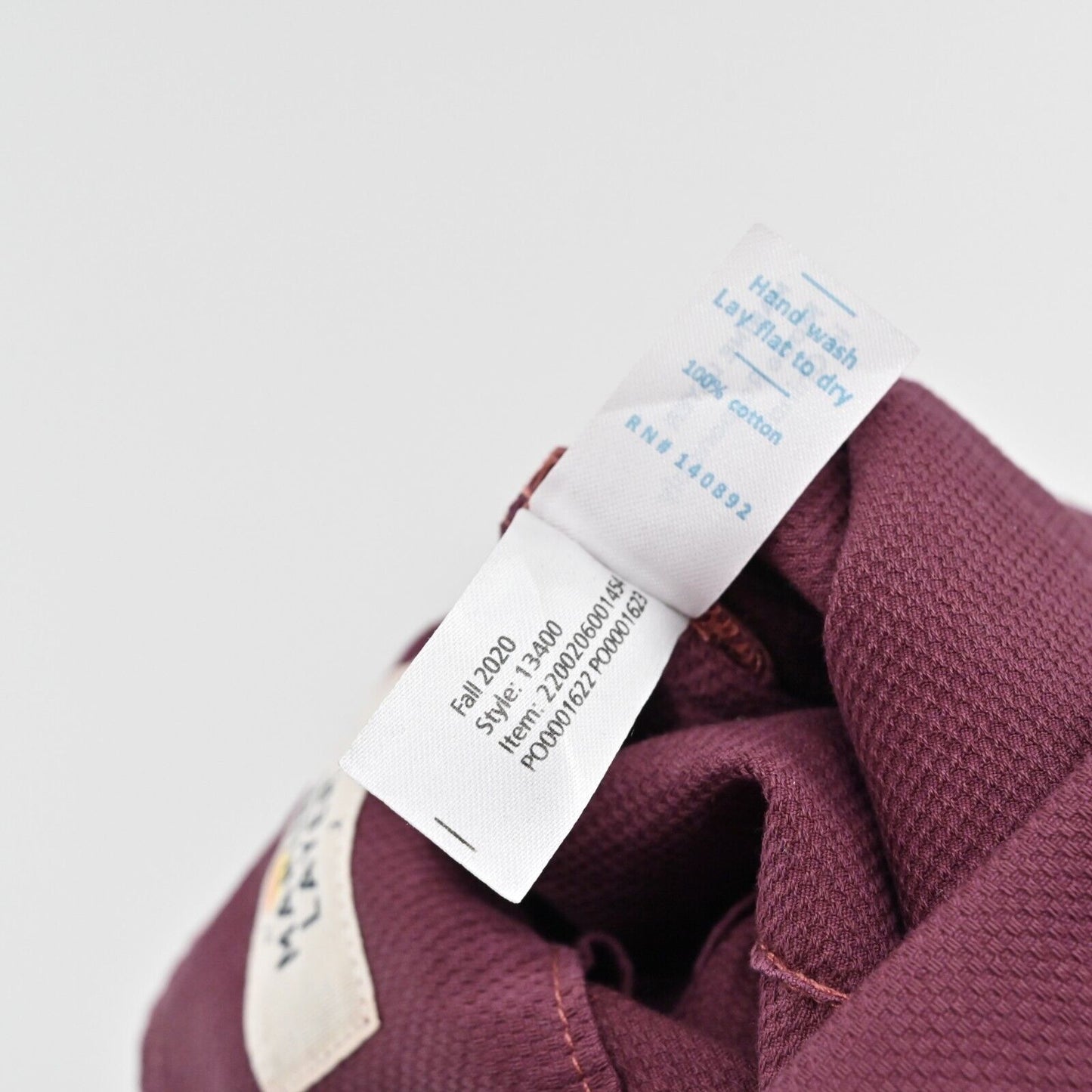 MARINE LAYER Jumpsuit Womens Sz 2 Tess Cabernet Wide Leg Cotton Overalls Maroon