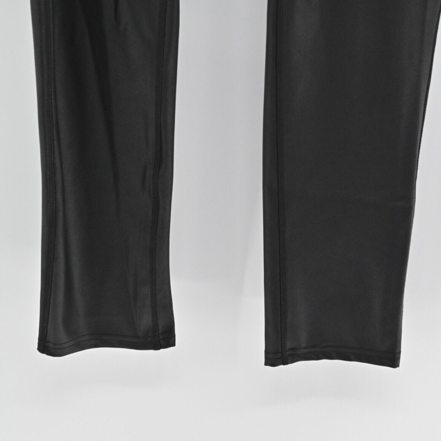ARULA Leggings Womens Sz 12 Faux Leather Black High Rise Grunge Gothic Festival