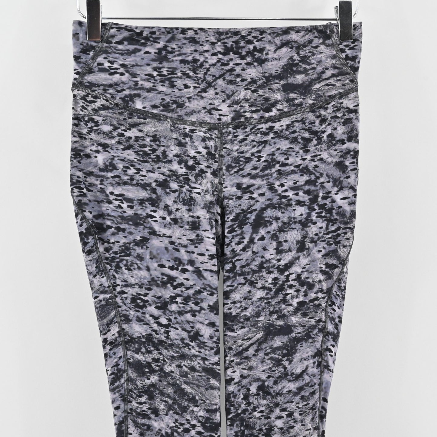 Lululemon Womens Base Pace High Rise 25" Leggings Size 8 Estuary Grey Multi