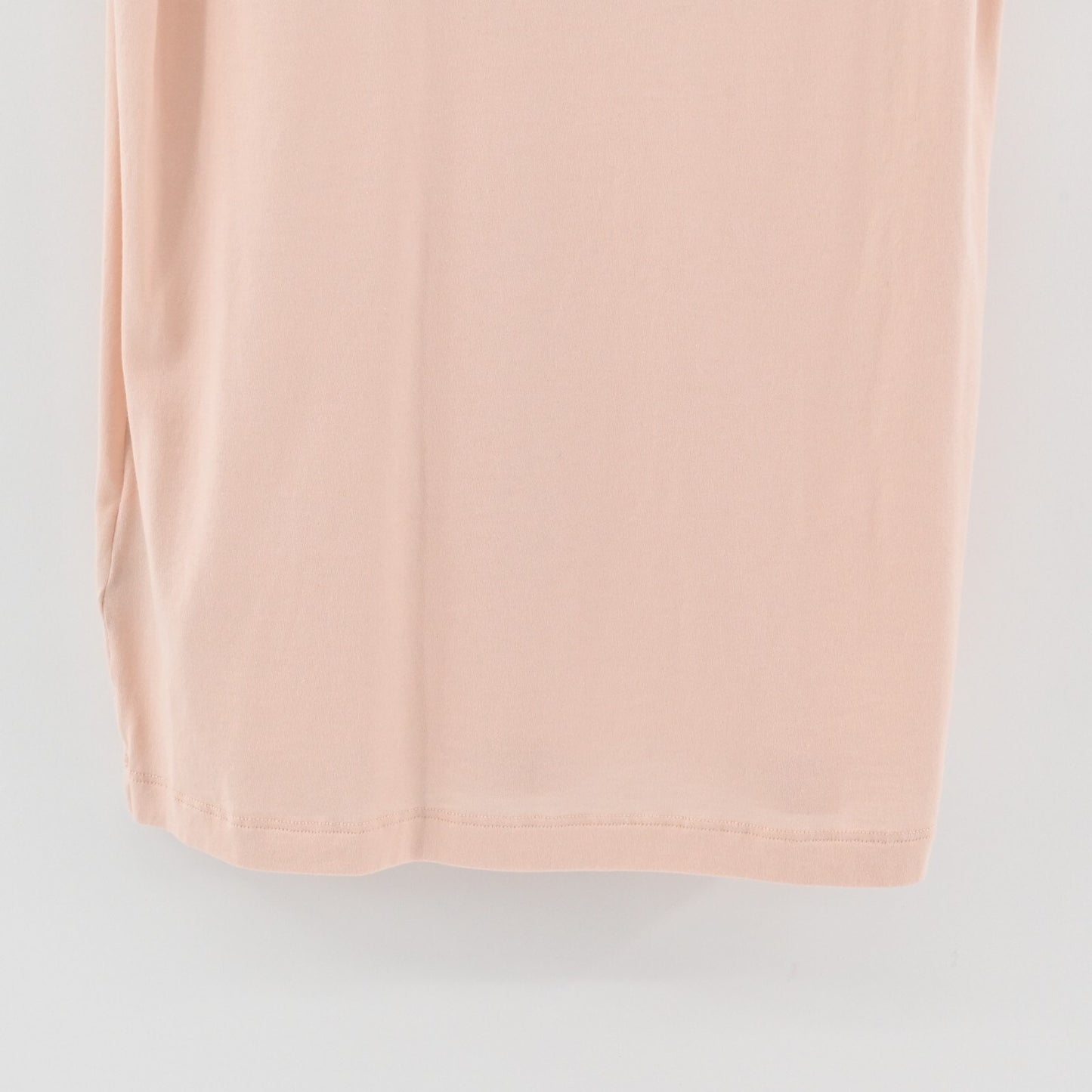 Vtg JIL SANDER Top Womens Size L Cotton Sleeveless Scoop Neck Tank Blush Pink