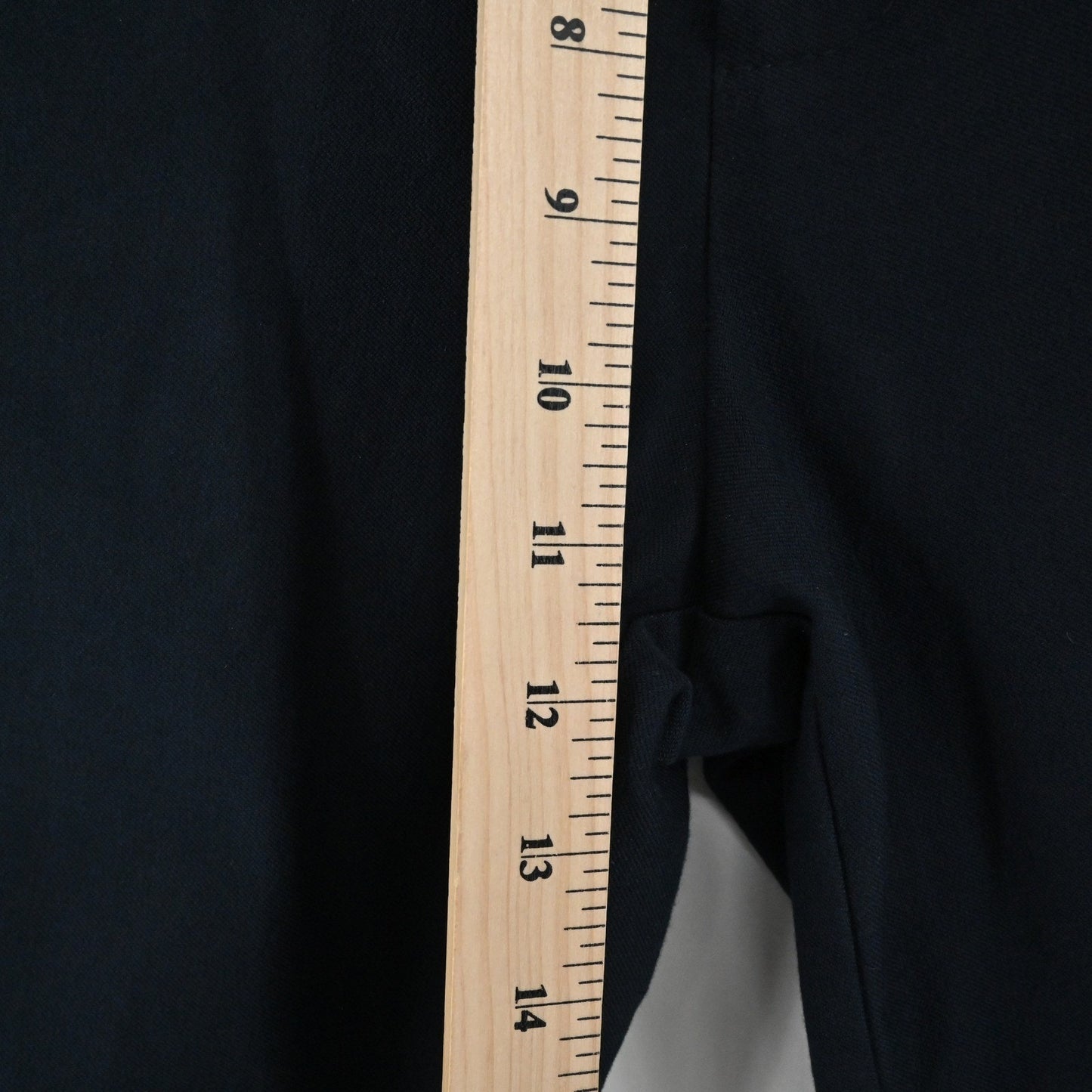 Derek Lam 10 Crosby Womens Robertson Pants Size 8 Sailor Navy Blue Gold Button