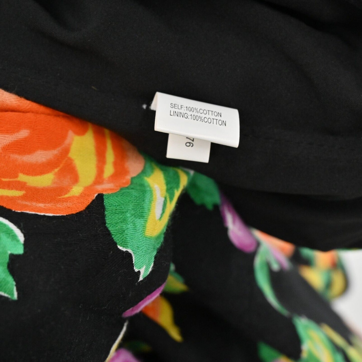 PHOEBE COUTURE Womens Size 2 One Shoulder Black Floral Dress Gathered Pleated