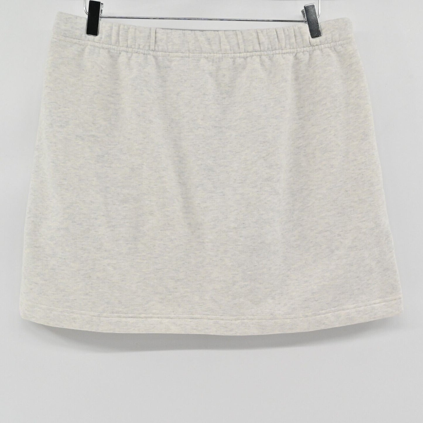 ARITZIA Skirt Womens Size L Wilfred Free SweatFleece Mini Drawstring Fleece Gray