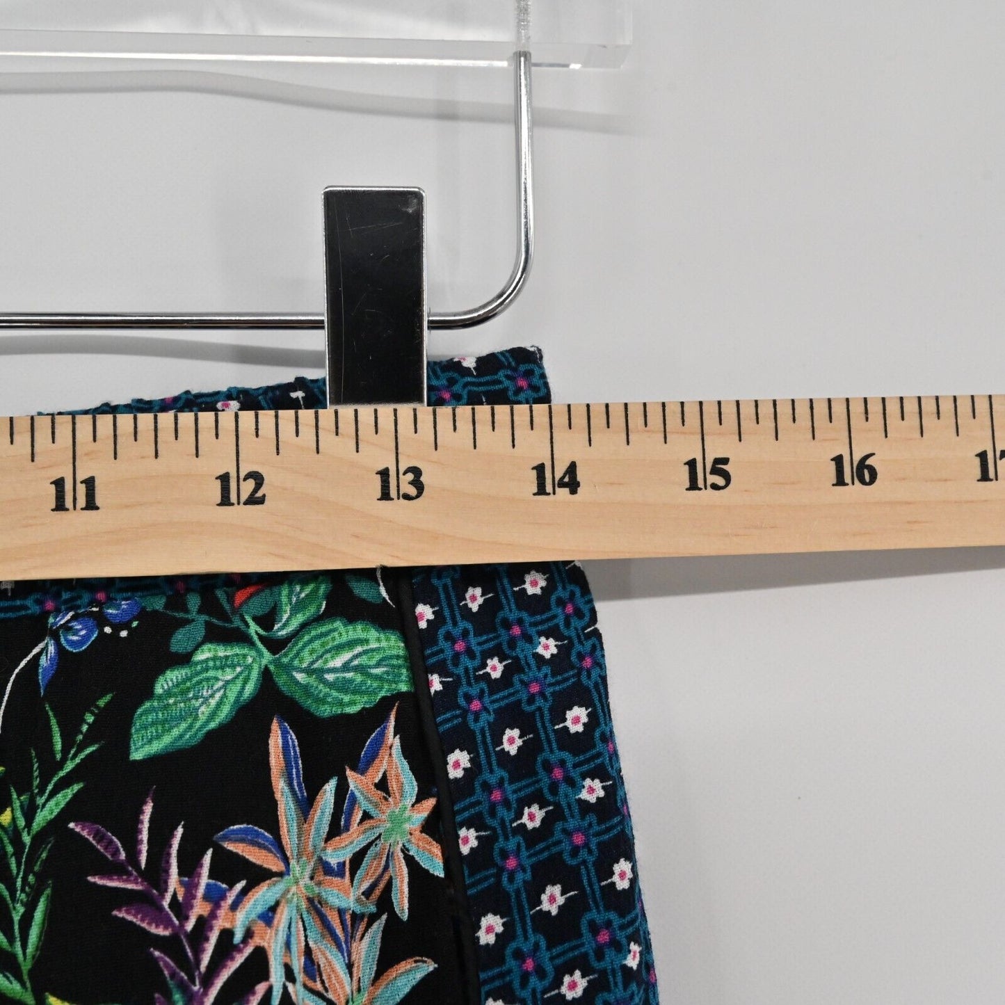 ANTHROPOLOGIE Pants Womens Size XS ETT TWA Rosseau Wide Leg Floral Crop Pull On