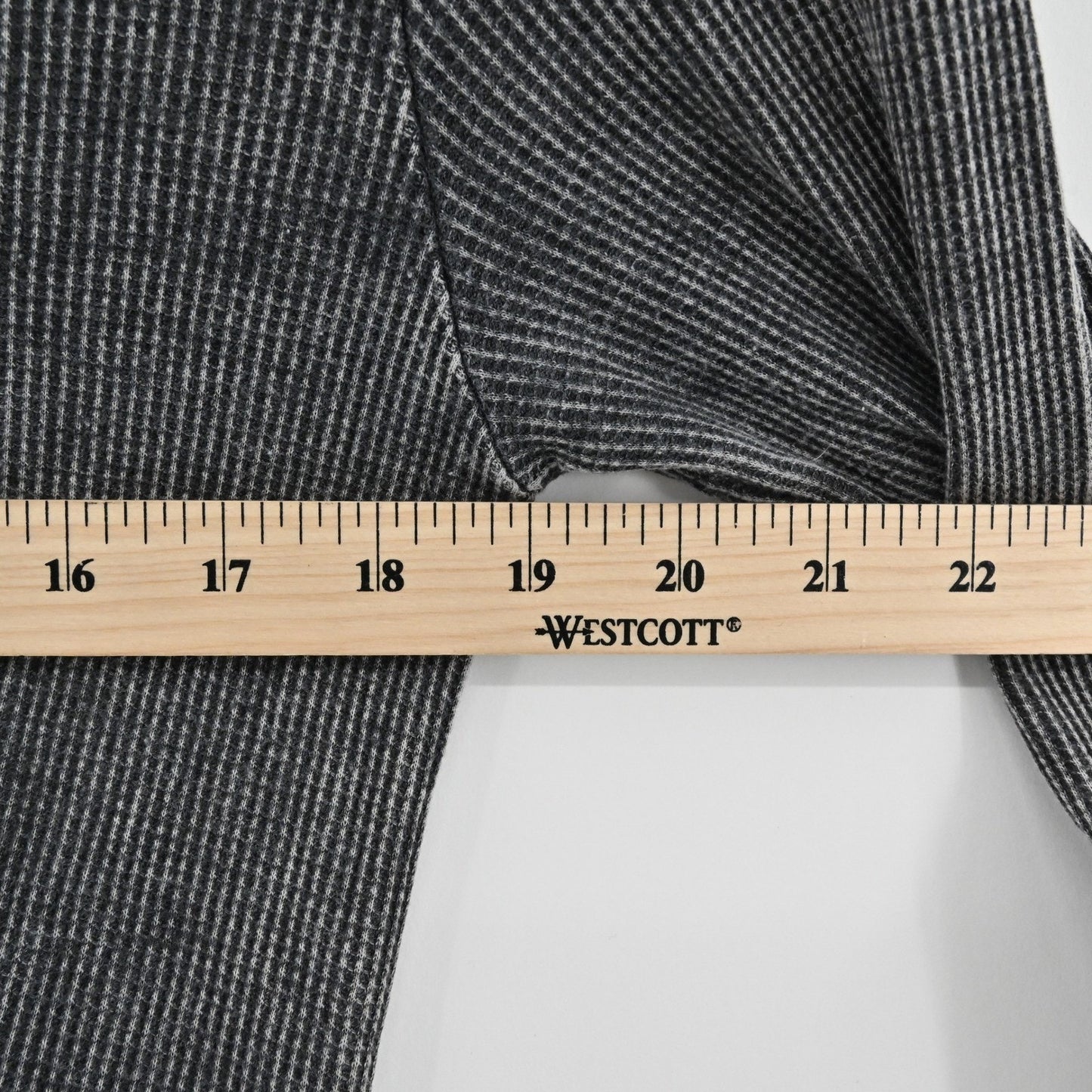 Vtg Y2k T Party Waffle Knit Dress Size M Gray Whimsigoth Grunge Asymmetrical