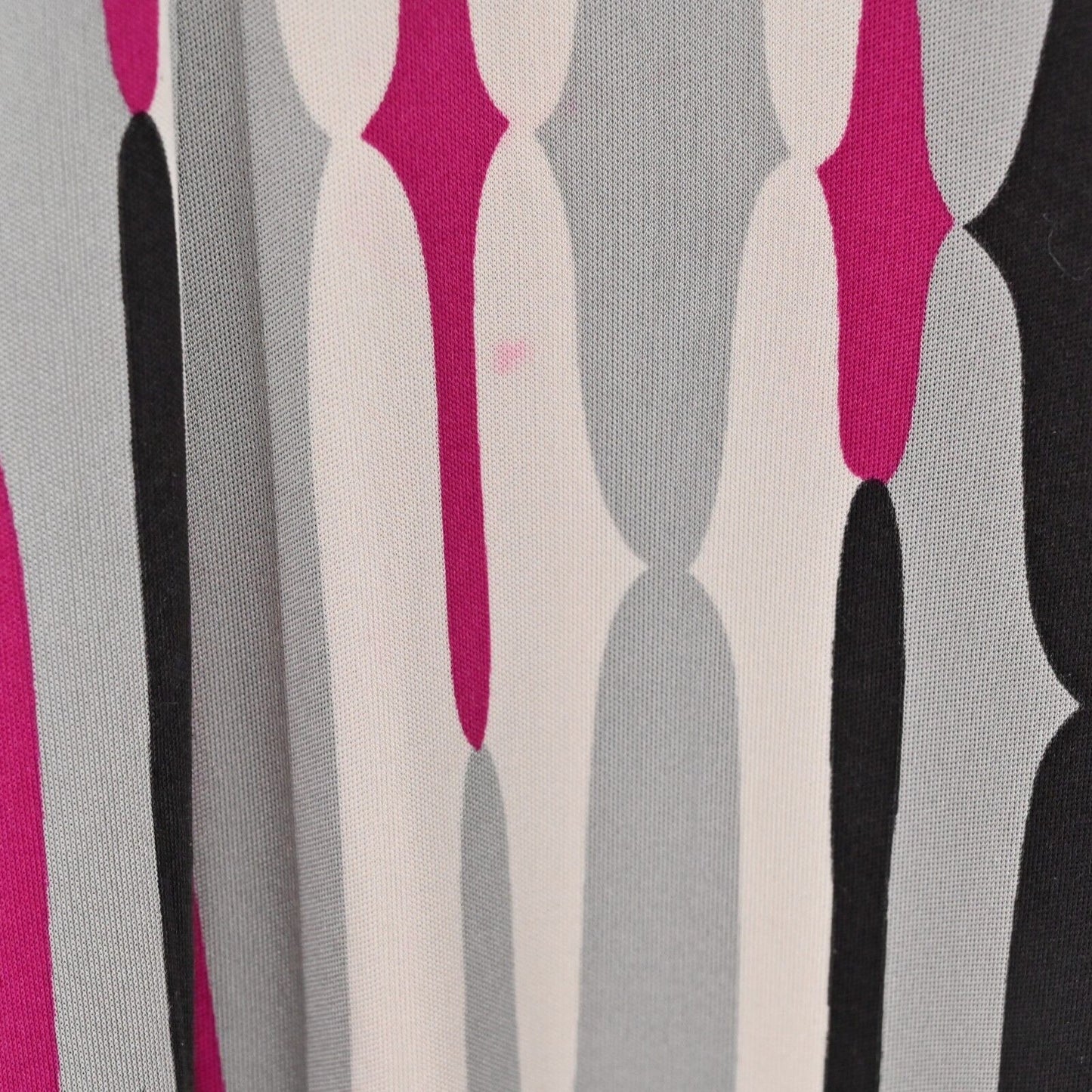 TRINA TURK Dress Womens Size 4 Pink Silk Shift Mini Geometric Retro Print USA