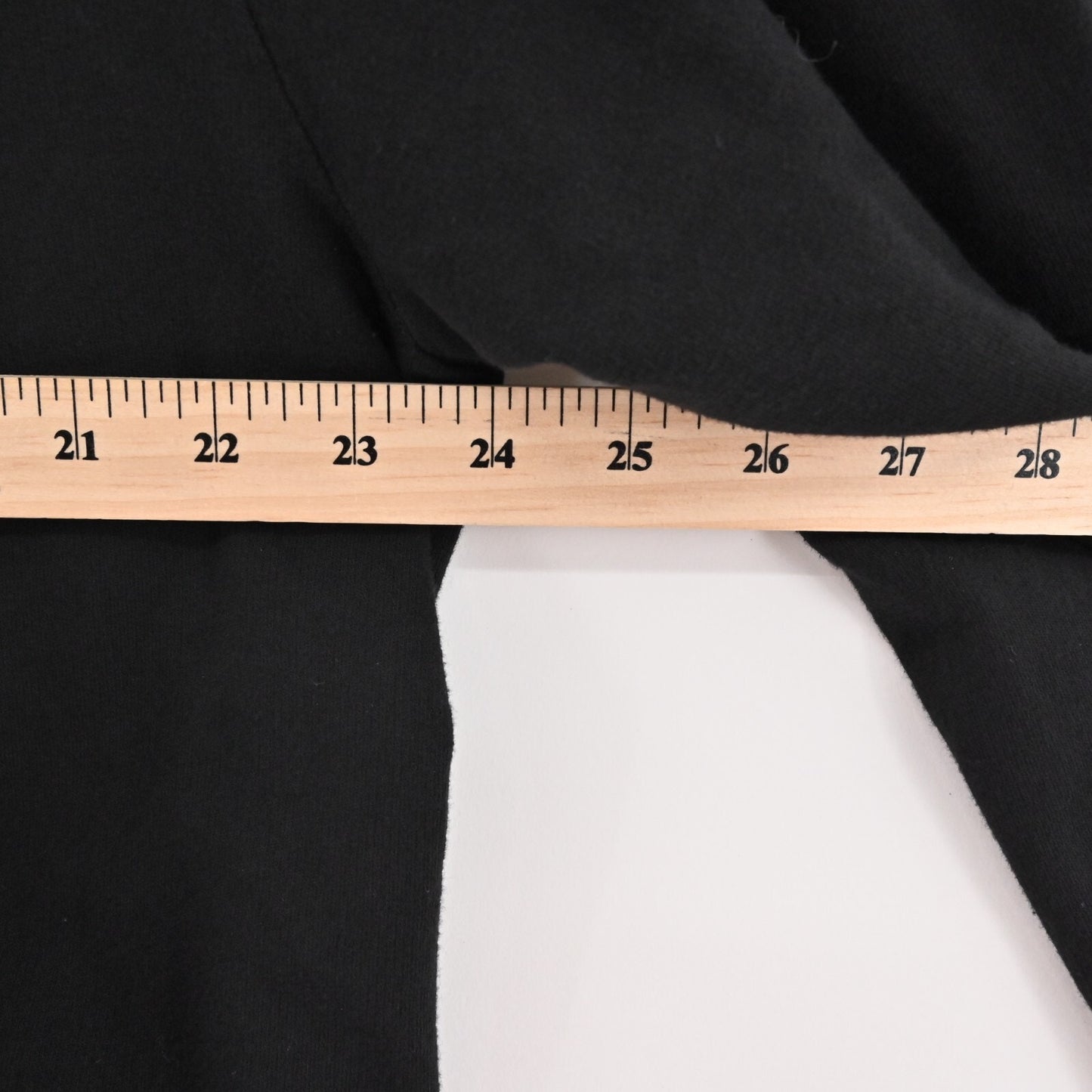 ANTHROPOLOGIE Cardigan Womens Size M T.La Solid Black Open Front Patch Pocket