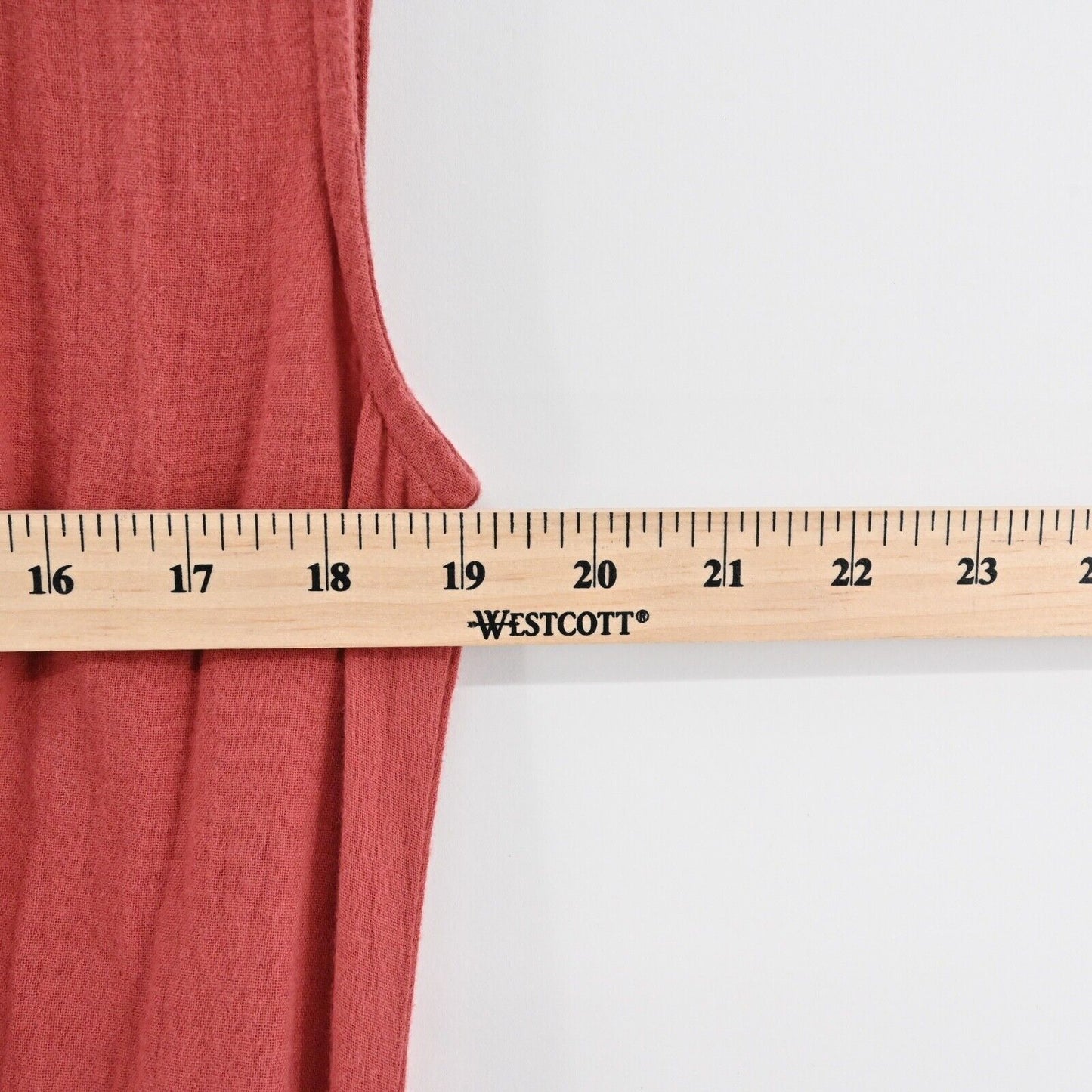 DREW Dress Sz XS Burnt Orange Cotton Tier Ruffle Amber Belt Button ANTHROPOLOGIE