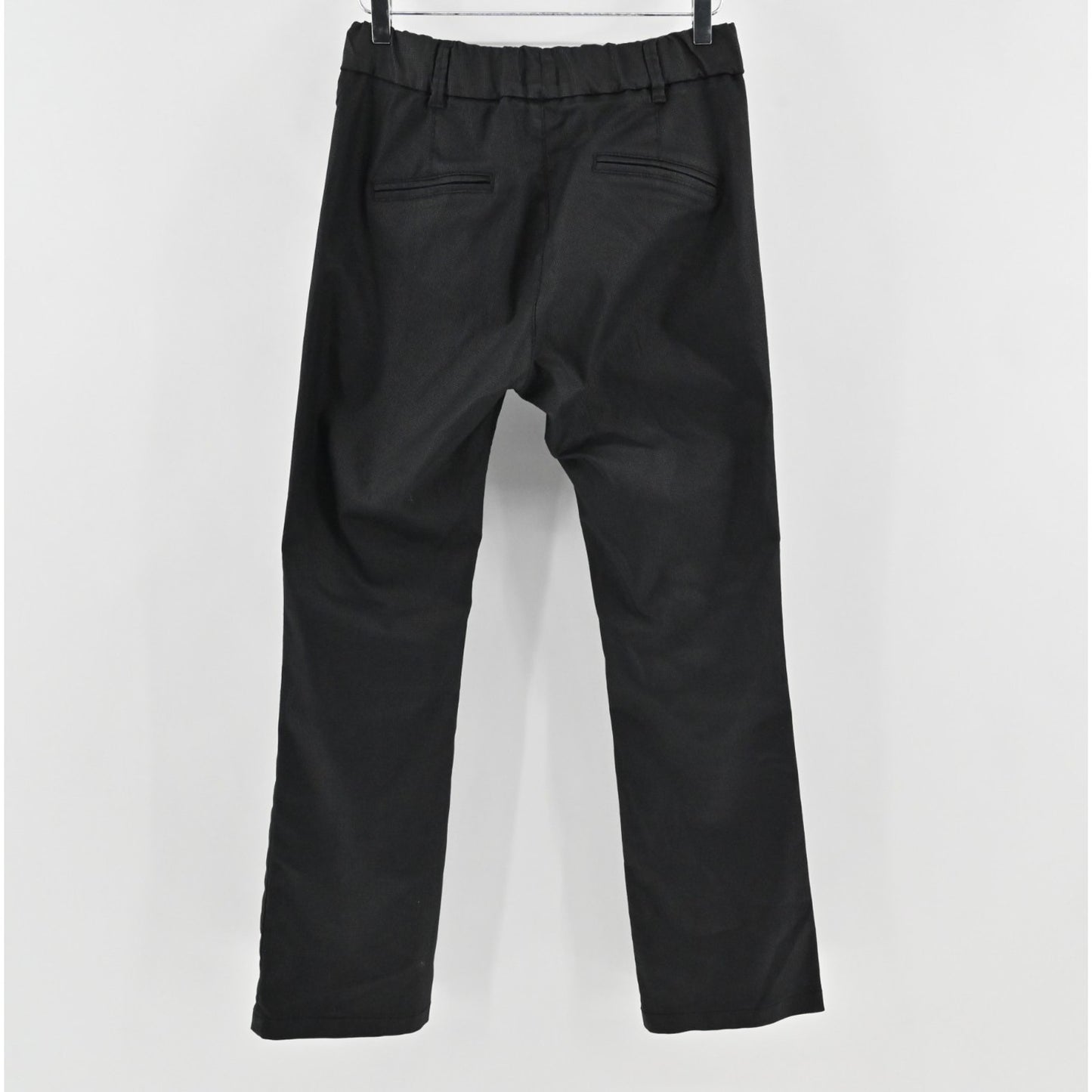 Bevy Flog Womens Adele Black Pants Size 30 Slit Flare Ankle Pull On Casual