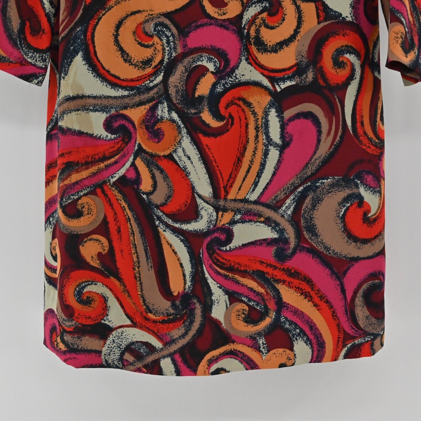 ANTHROPOLOGIE Dress Womens Size XS Maeve Flavia Swirl Multicolor Print Shift