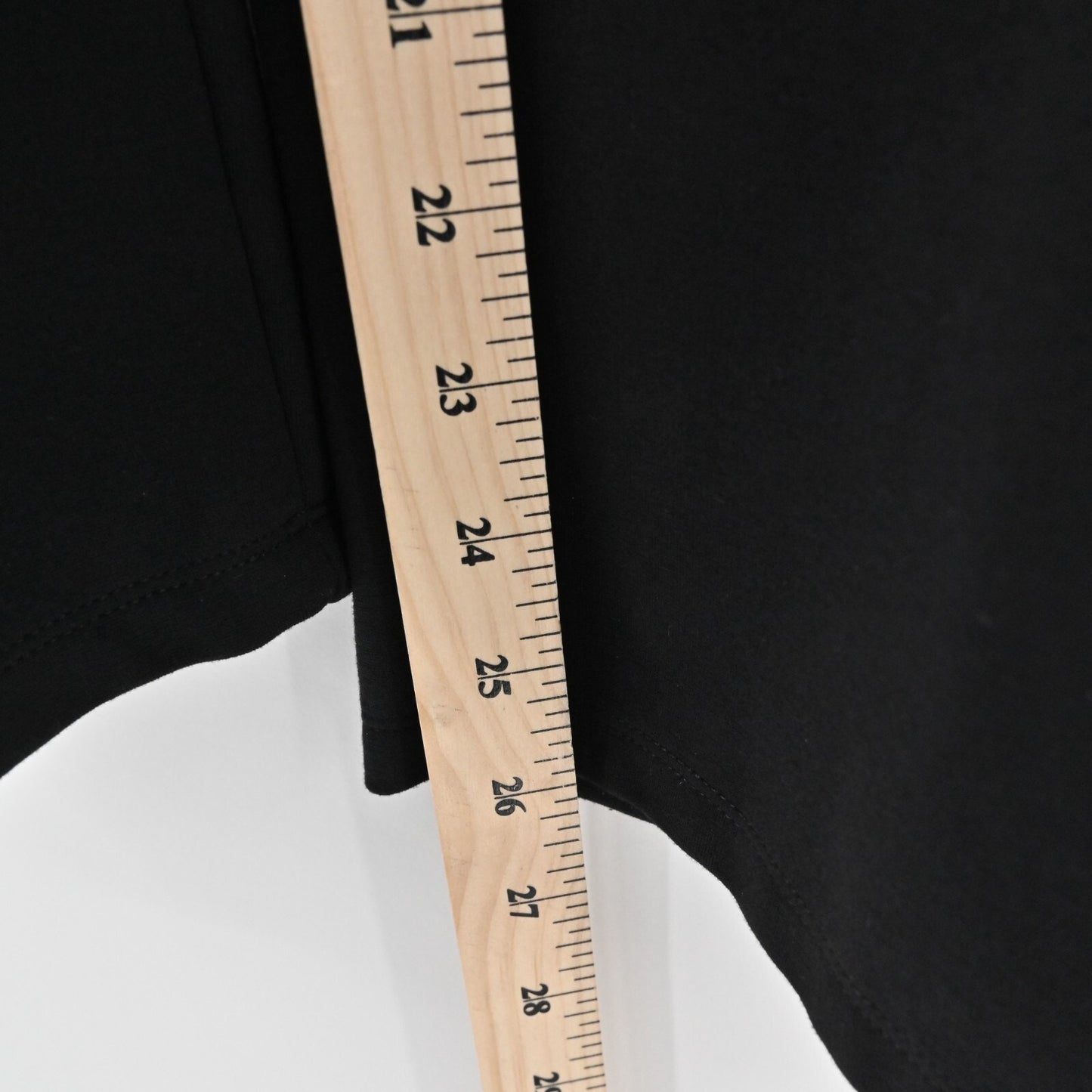EILEEN FISHER Womens Pants Size L Classic Black Straight Leg Trousers Corpcore