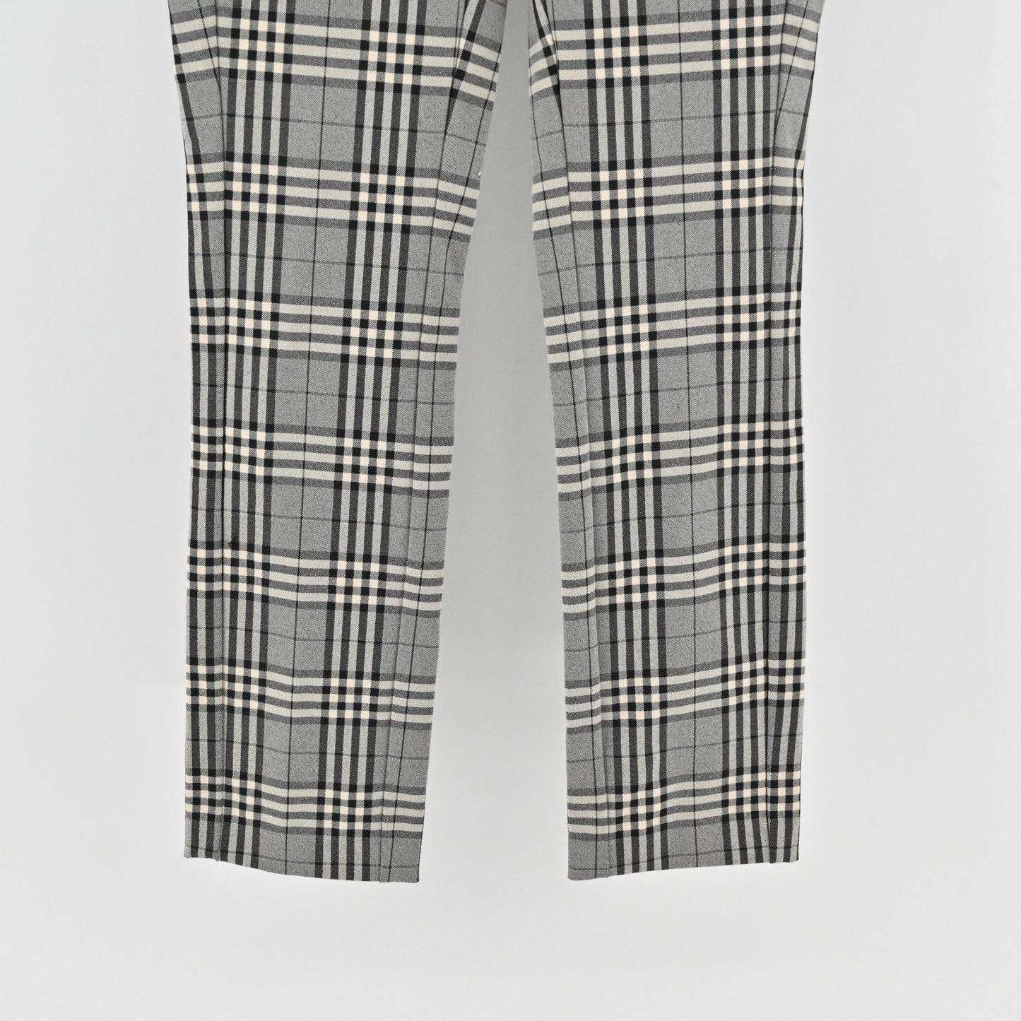 Rag Bone Womens Simone Skinny Pant Size 0 Gray Plaid Preppy Academia Stretch