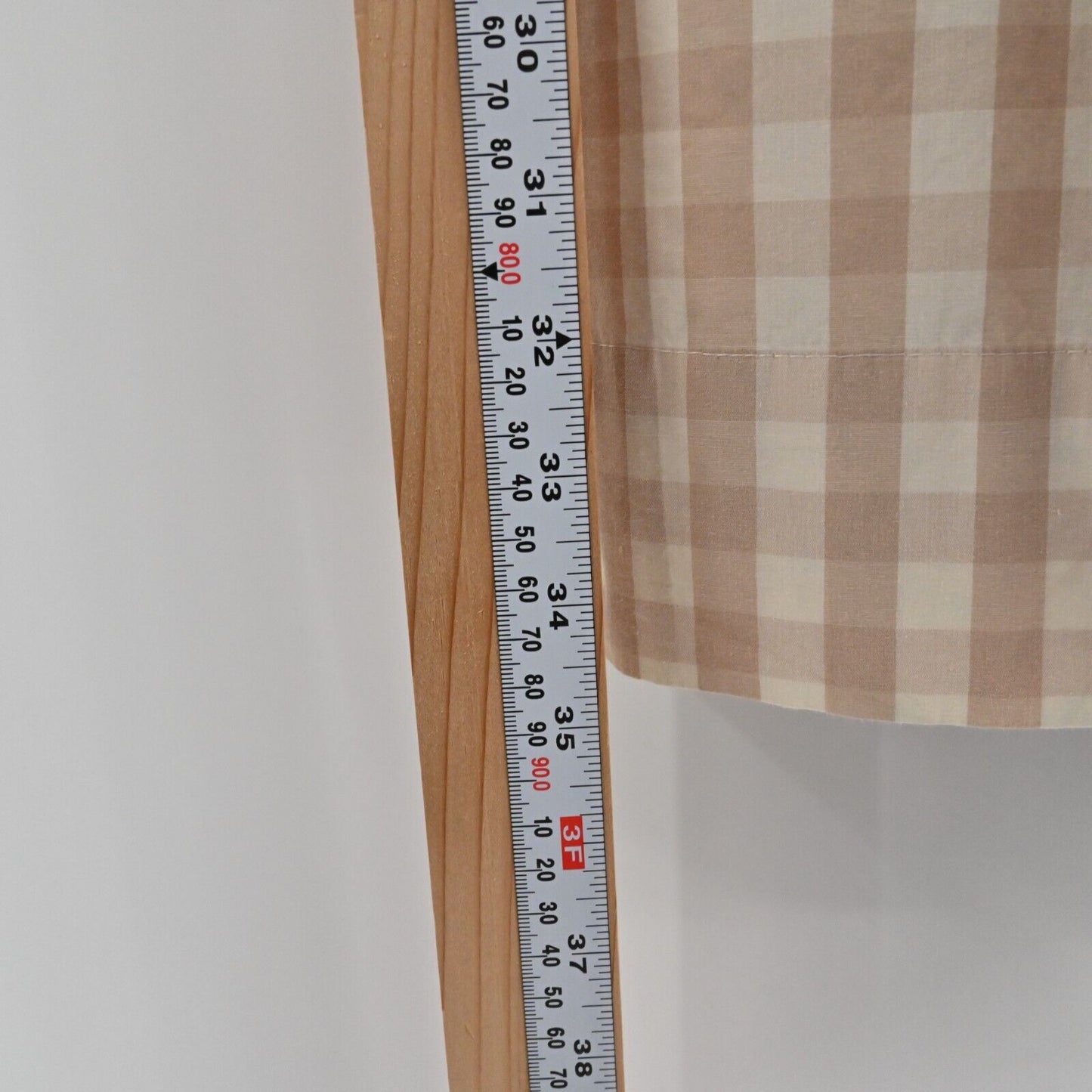 ANTHROPOLOGIE Dress Sz 4 HD In Paris Ribboned Poplin Gingham Sheath Cottagecore