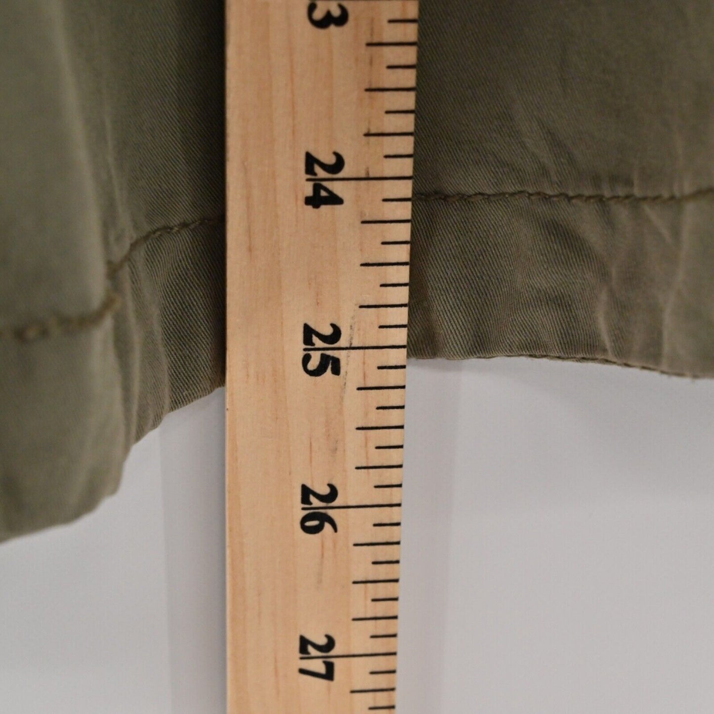 AMERICAN EAGLE Jacket Womens Sz S Army Green Button Front Military Utility Boho