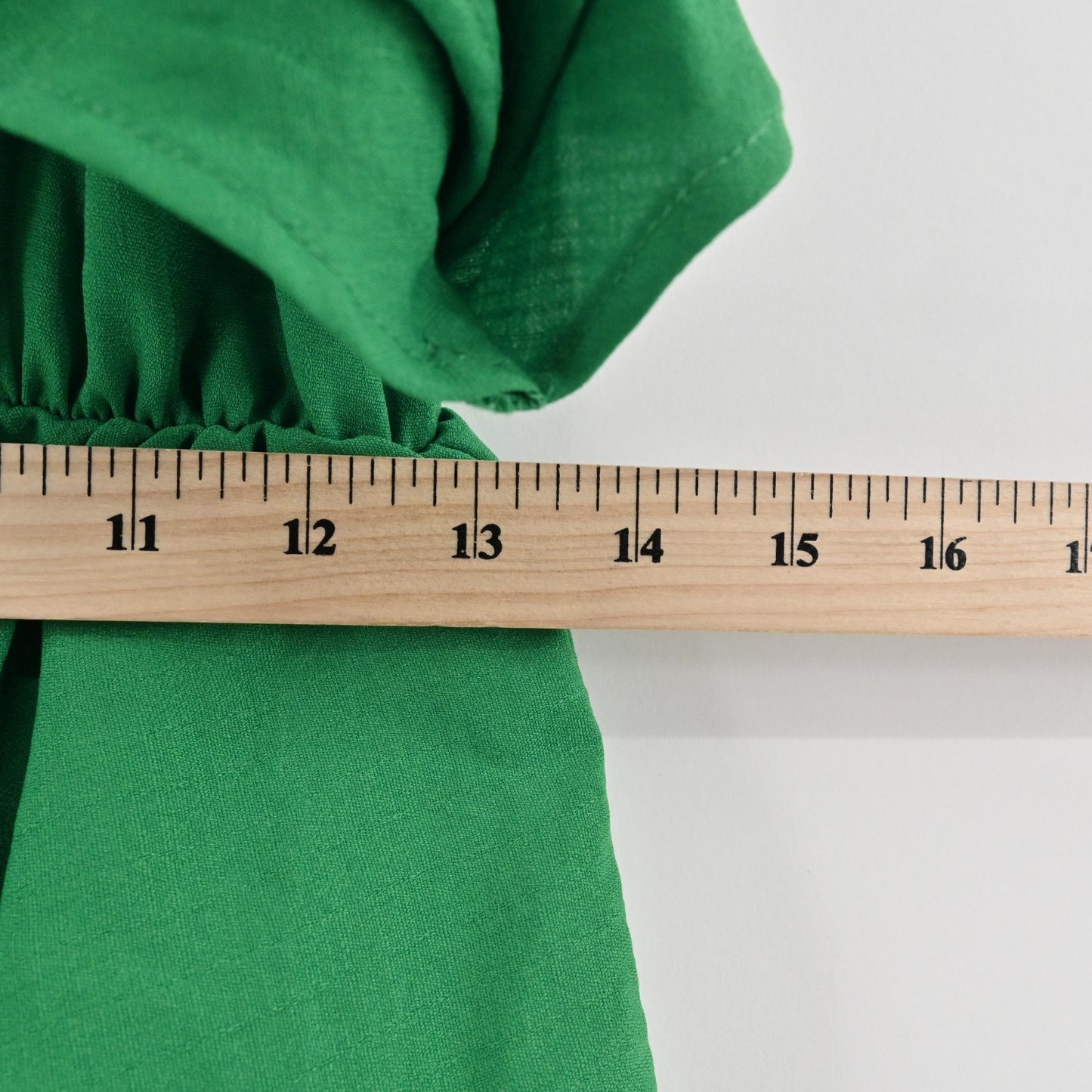 ZARA Womens Green One Shoulder Dress Size L Mini Tiered Ruffle Boho Preppy Beach