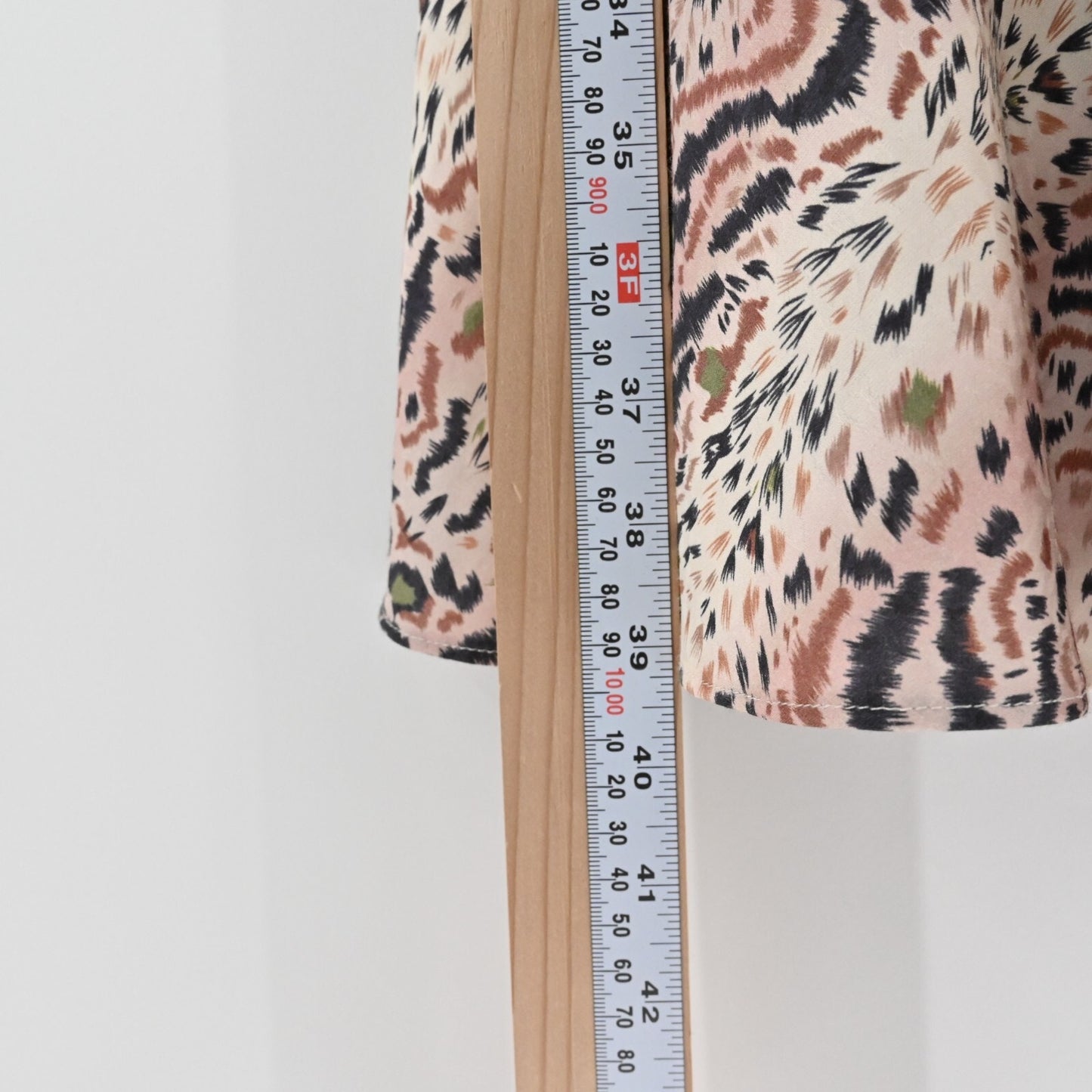 ALLSAINTS Skirt Size 4 Raya Arietta Animal Print Multi Ruffled Asymmetric Hem