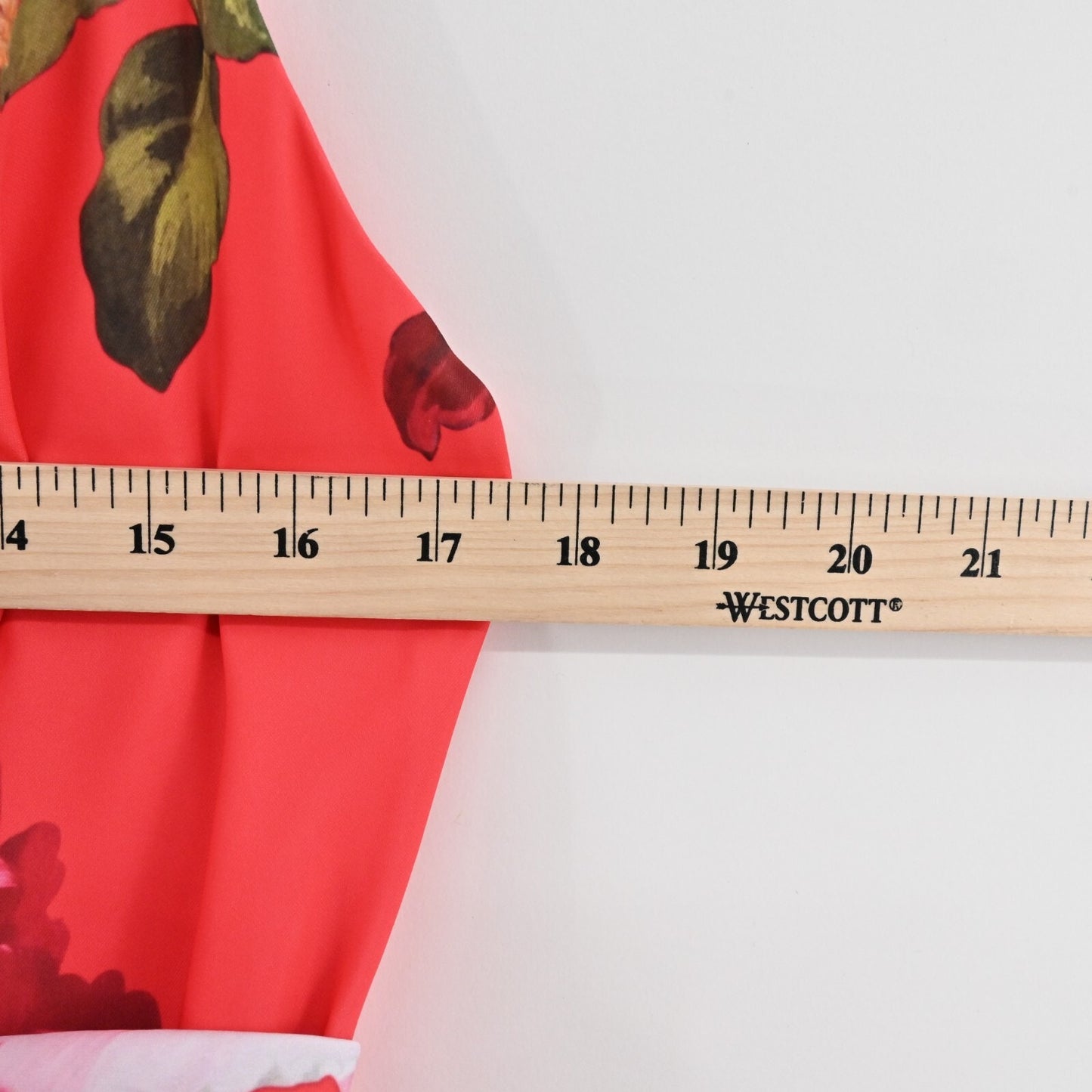 TED BAKER Jumpsuit Womens Size S Piiper Wrap Belted Berry Sundae Red Floral