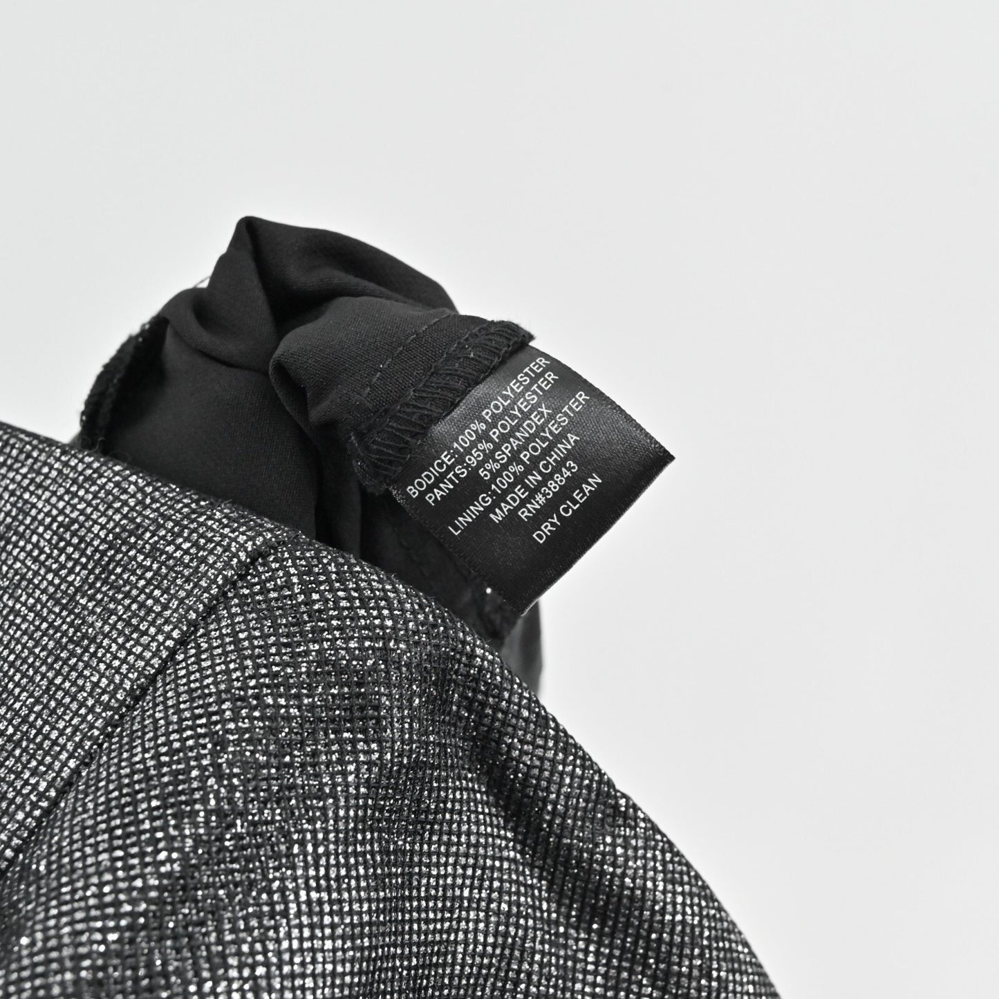 SAM EDELMAN Womens Cady Jumpsuit Size 4 Black Silver Glitter Strapless Bow NEW