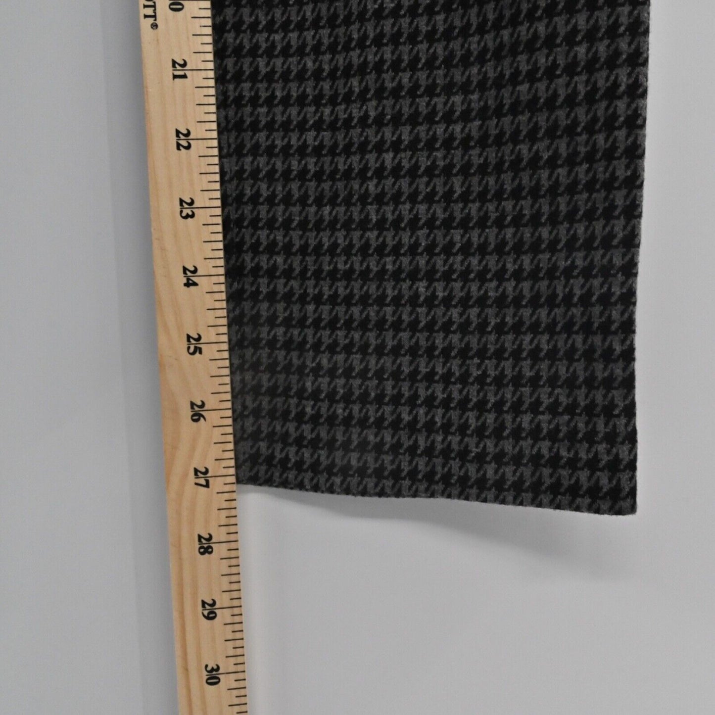 J MCLAUGHLIN Pants Womens Sz 10 Gray Houndstooth Mid Rise Skinny Pull On Stretch