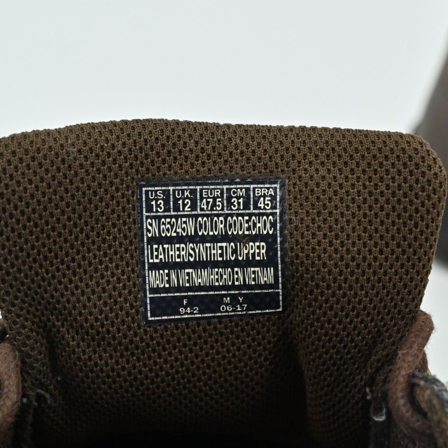 SKECHERS Sneakers Mens Size 13 Brown Classic Fit Air Cool Memory Foam Leather