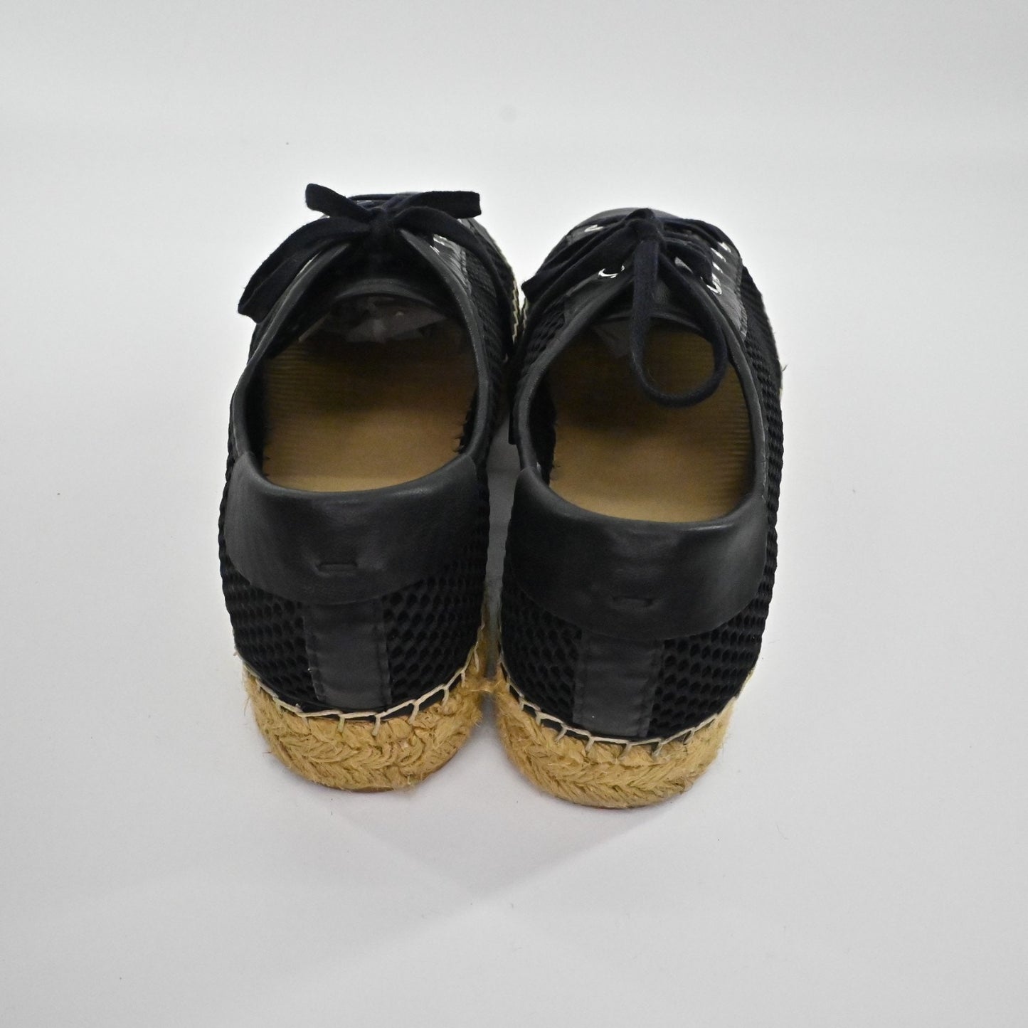 Marc Fisher Womens Macey Mesh Platform Espadrille Sneakers Size 11 Black