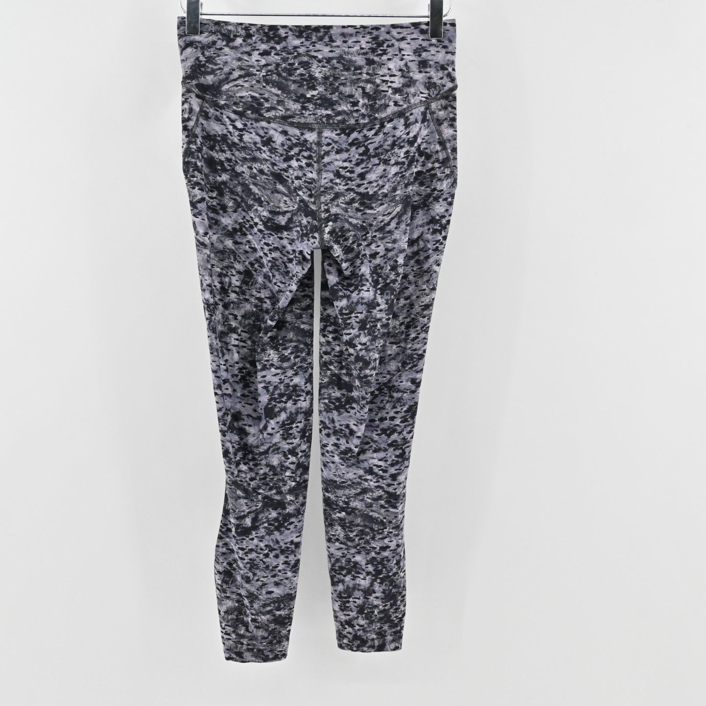 Lululemon Womens Base Pace High Rise 25" Leggings Size 8 Estuary Grey Multi