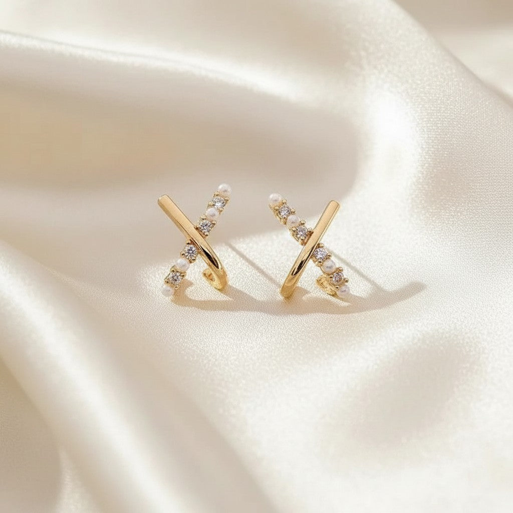 Lynn's Closet Boutique Cross Personality Earrings