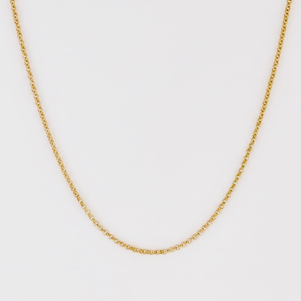 Stainless Steel Natural Draping Necklace 18K Gold Plated Minimalist Clavicle Chain