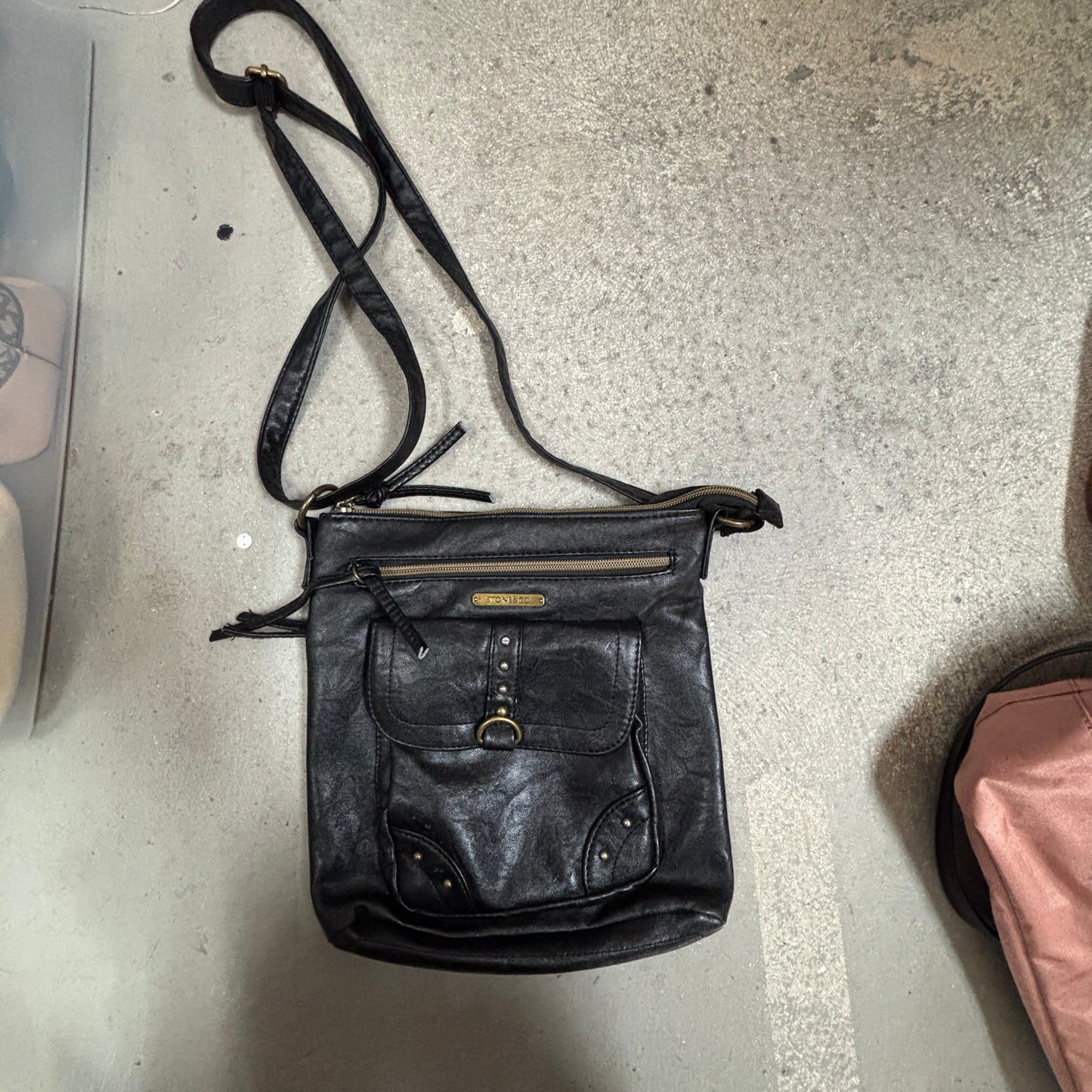 STONE & CO Black Crossbody