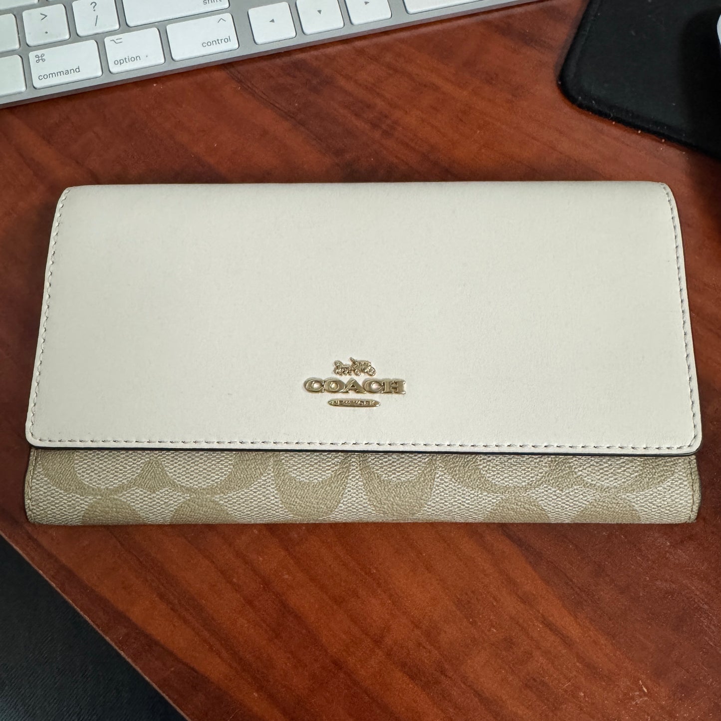 COACH Monogram Wallet