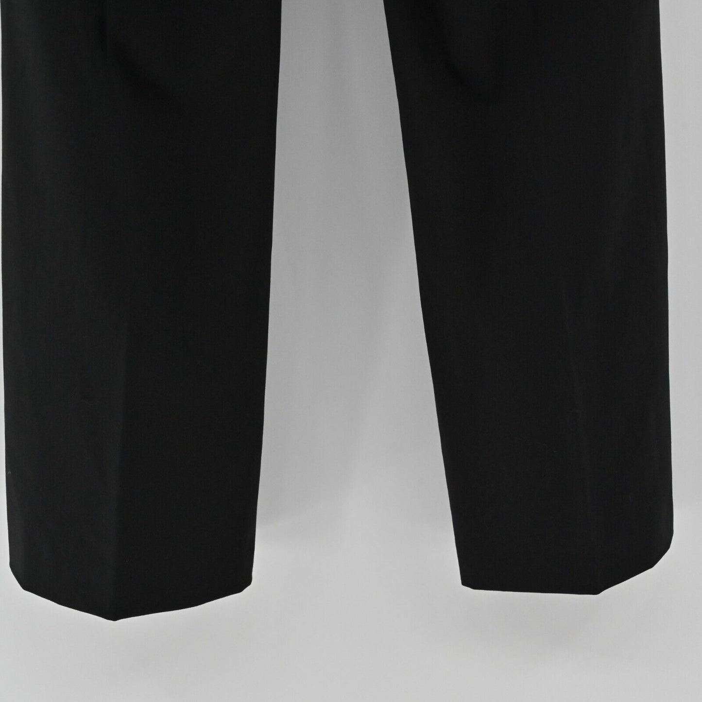 CALVIN KLEIN Pants Womens Sz 8 Black Wide Leg Classic Fit Trouser Pants Business