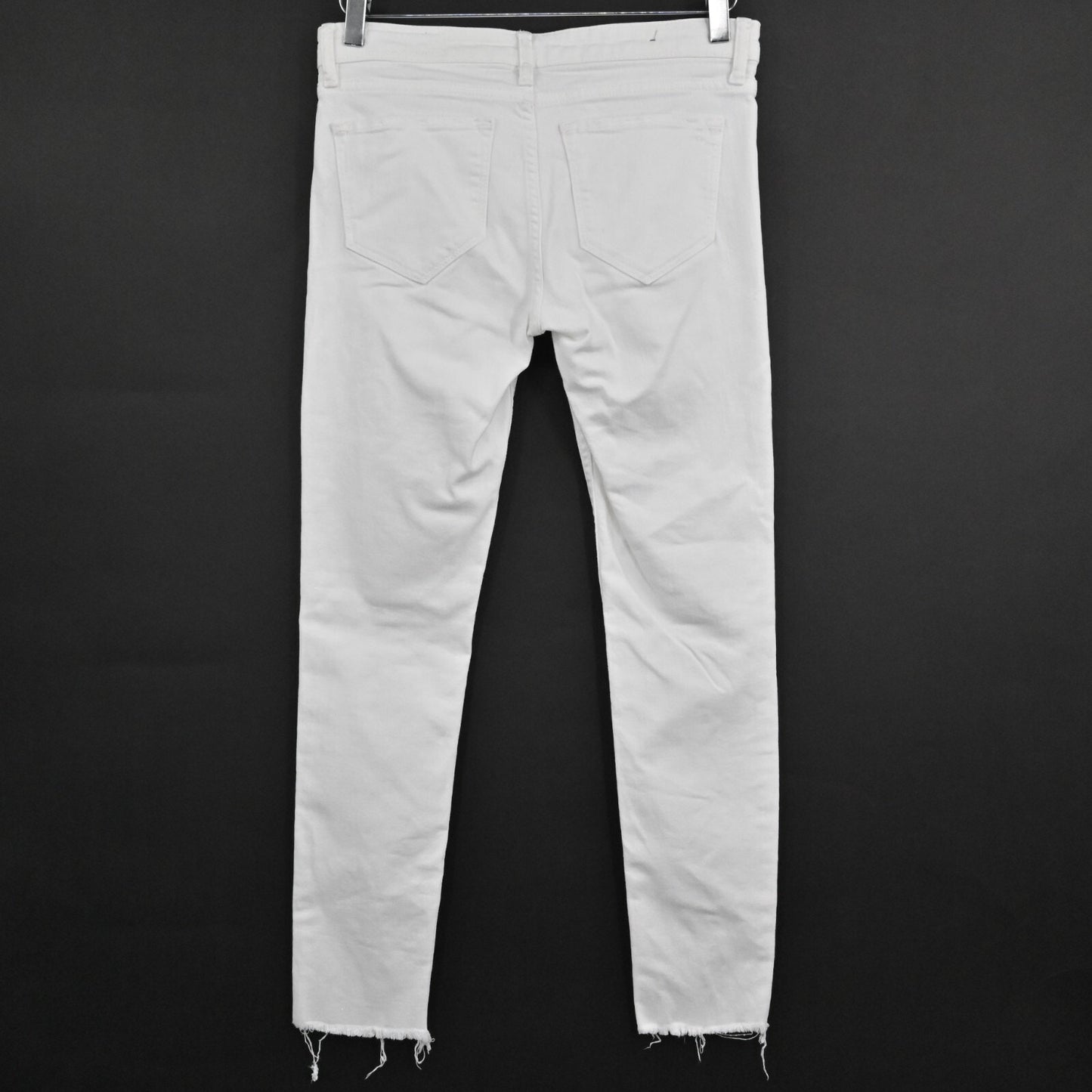 ALLSAINTS Womens White Jeans Size 27 Mast Ankle Destroyer Chalk White Denim